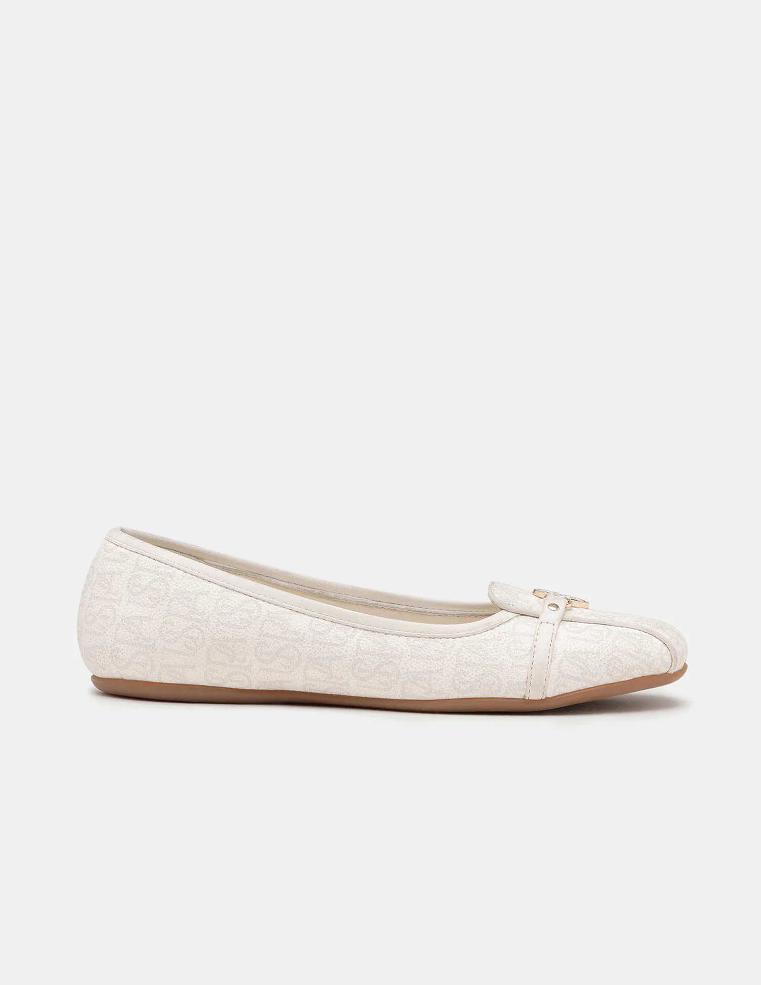 Women Alina 3.0 Round Toe Monogram Ballerinas - Image 6