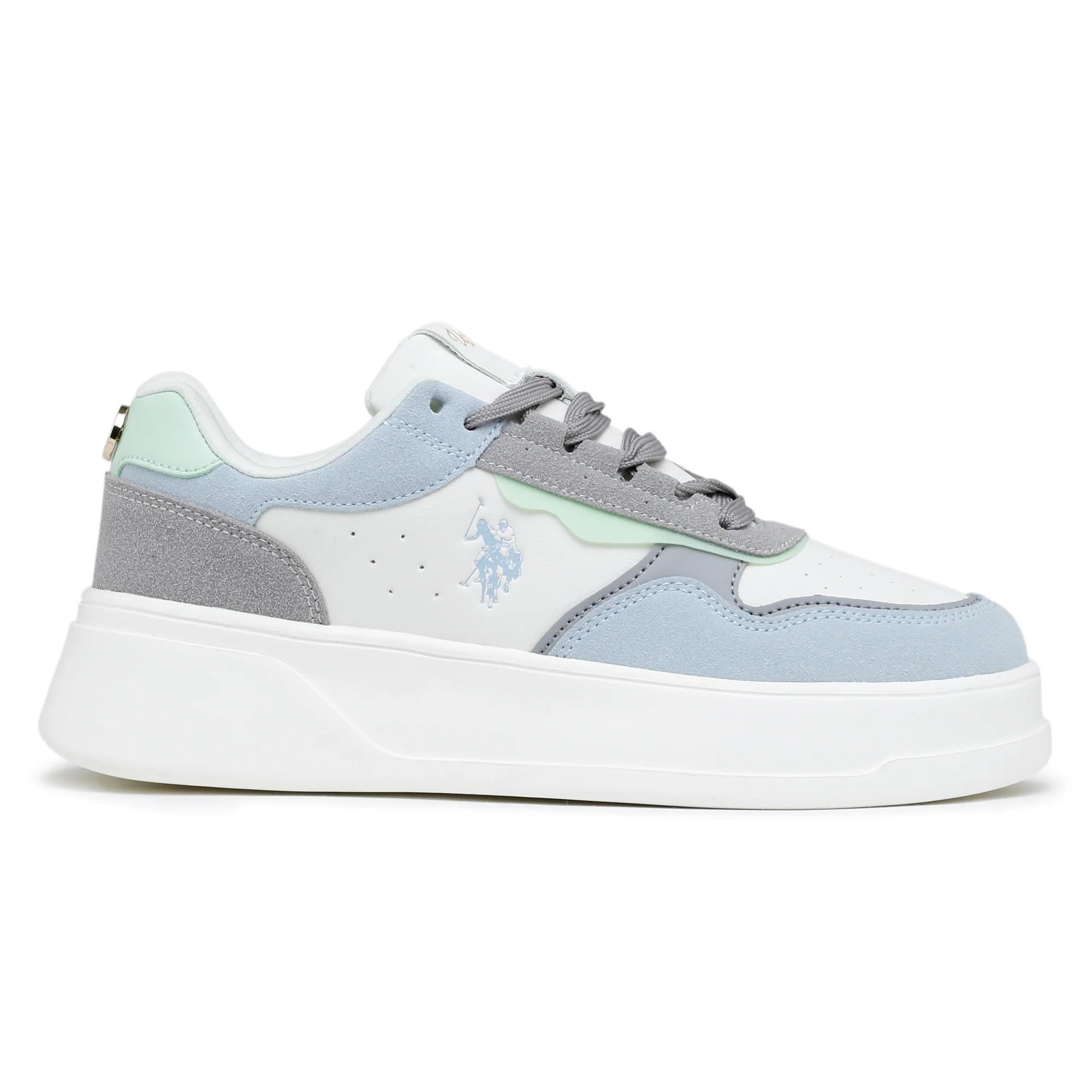 Women Aluna Colourblocked Lace Ups Sneakers - Image 6