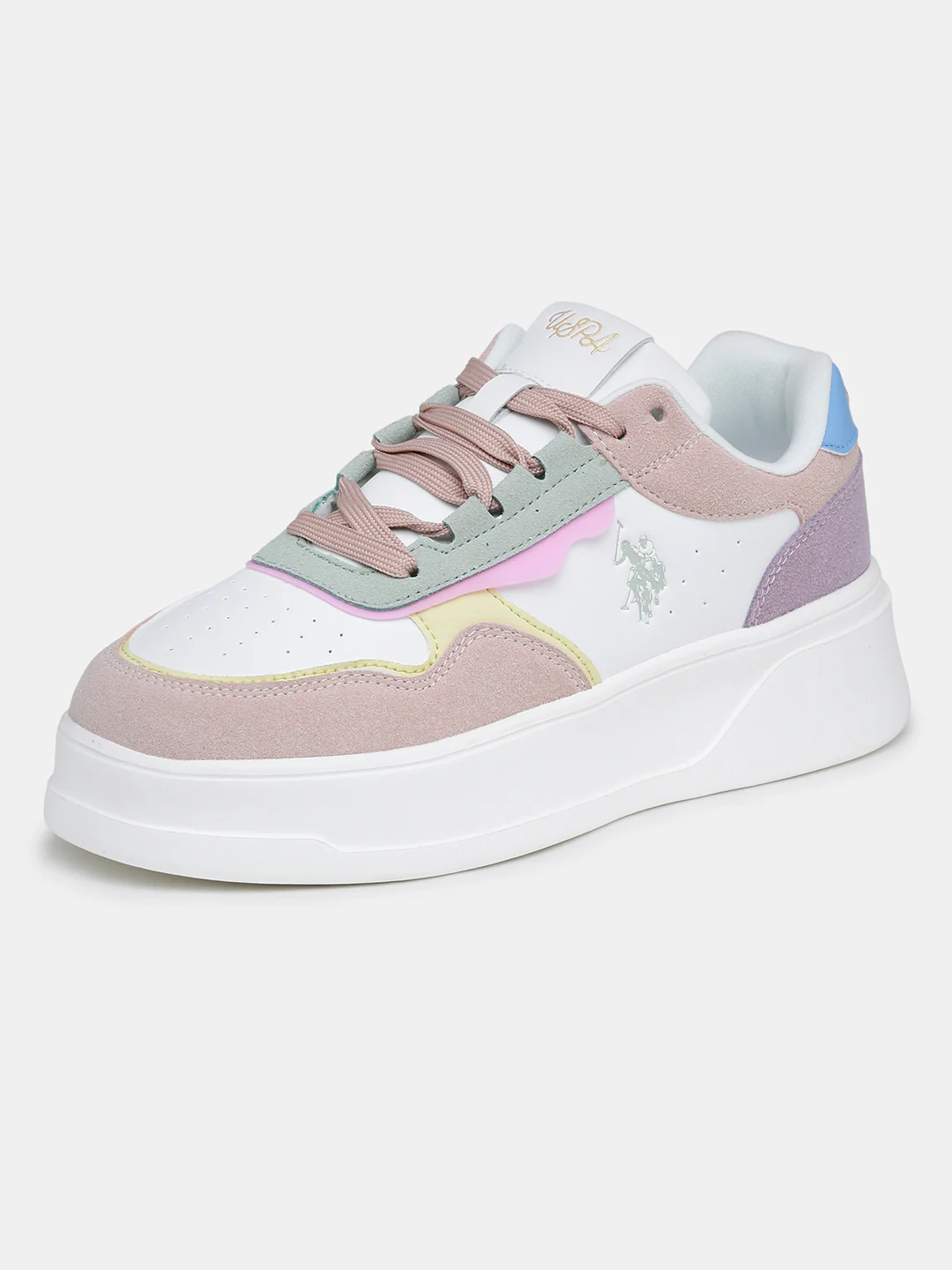 Women Aluna Colourblocked Lace Ups Sneakers - Image 5