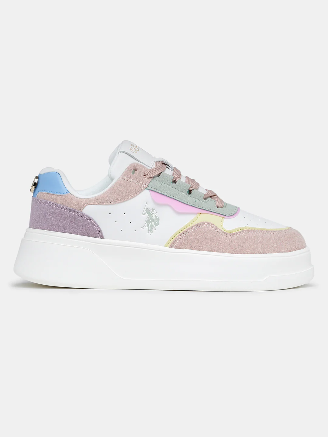Women Aluna Colourblocked Lace Ups Sneakers - Image 6