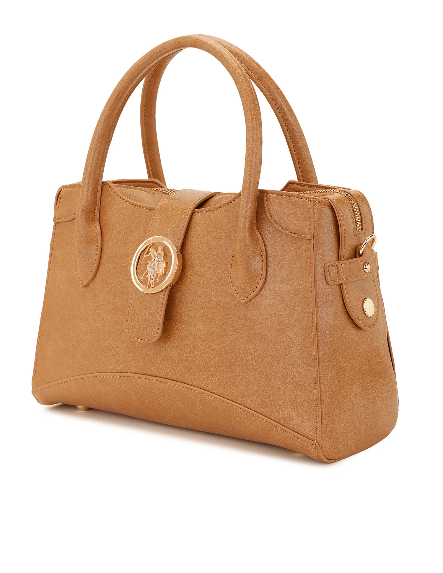 Women Ami Textured Satchel Bag - Image 2