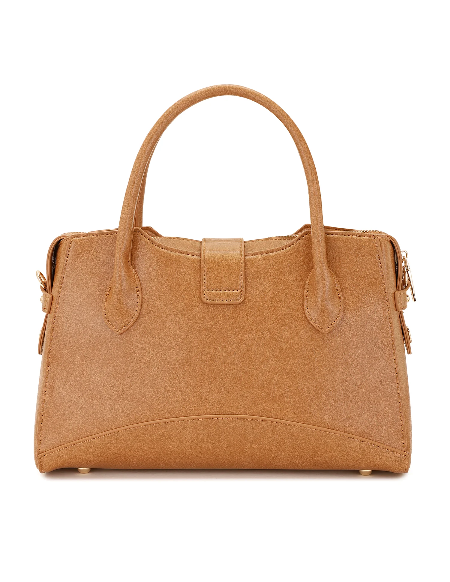 Women Ami Textured Satchel Bag - Image 3