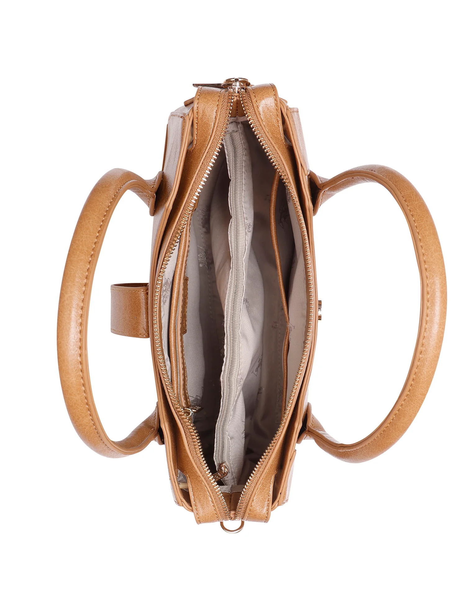 Women Ami Textured Satchel Bag - Image 4