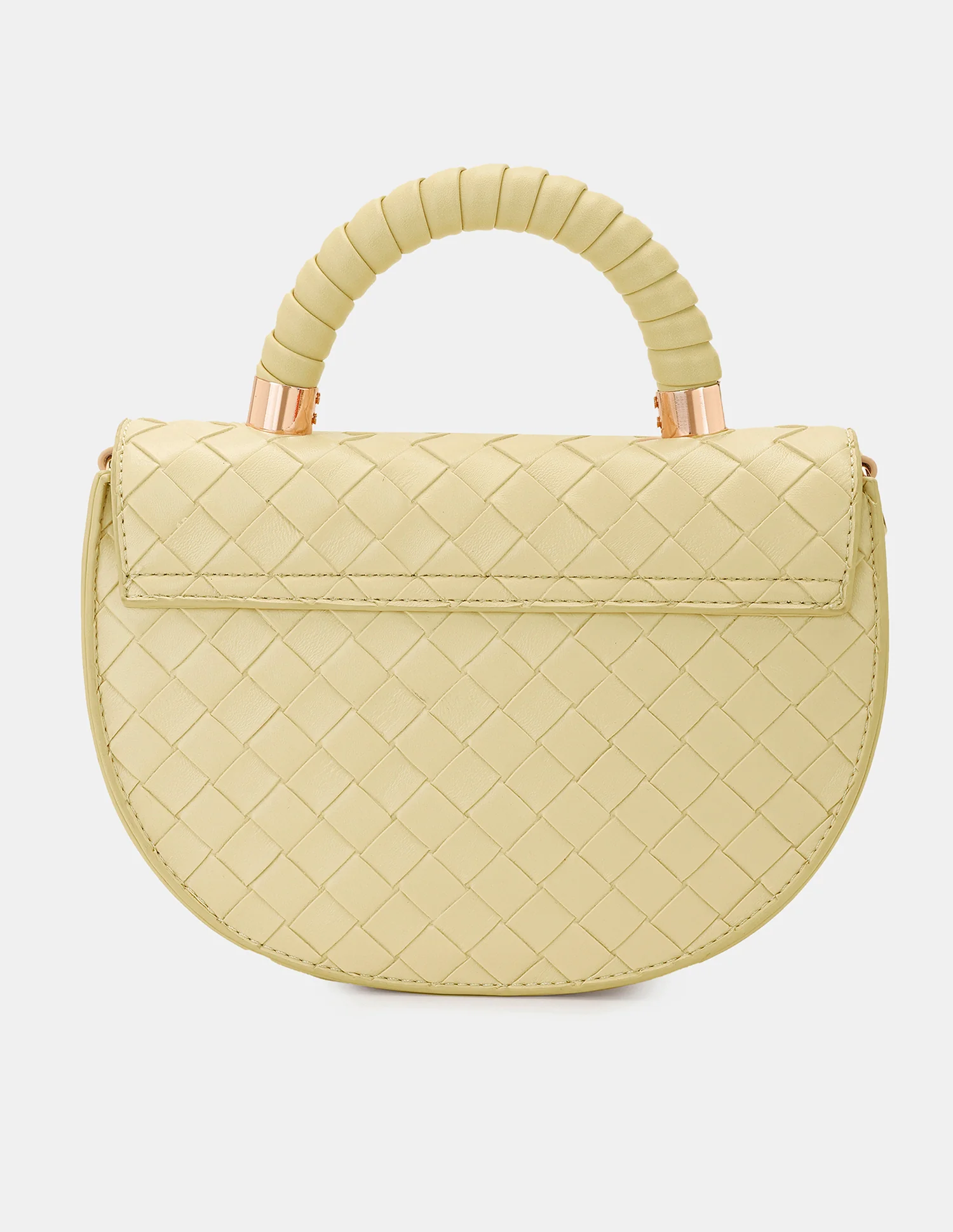 Women Andra Patterned Weave Crossbody Bag - Image 3