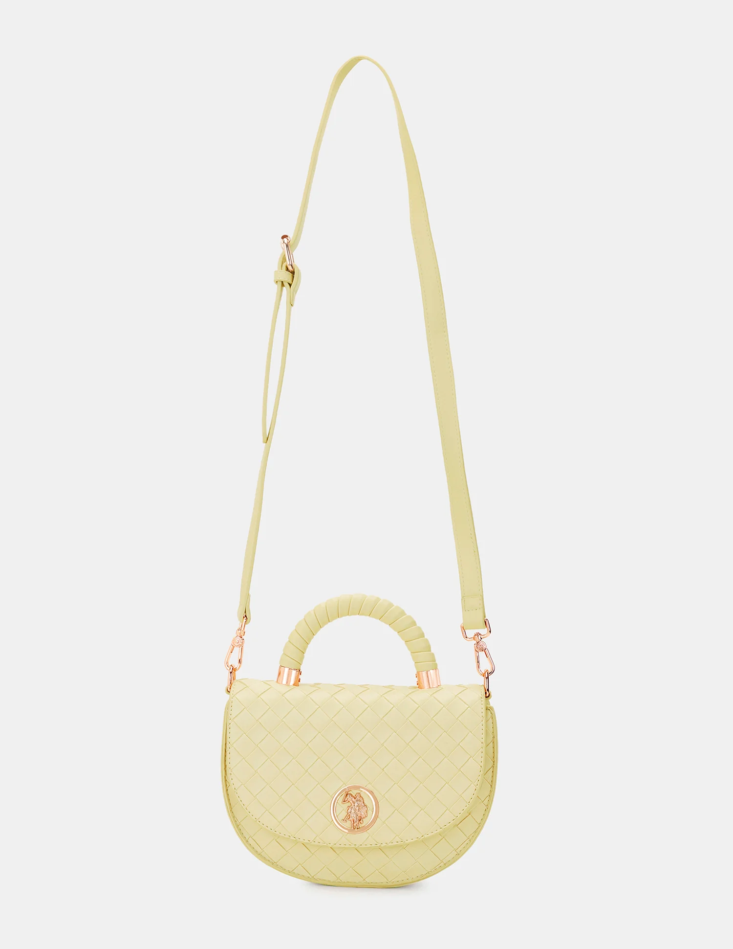 Women Andra Patterned Weave Crossbody Bag - Image 4