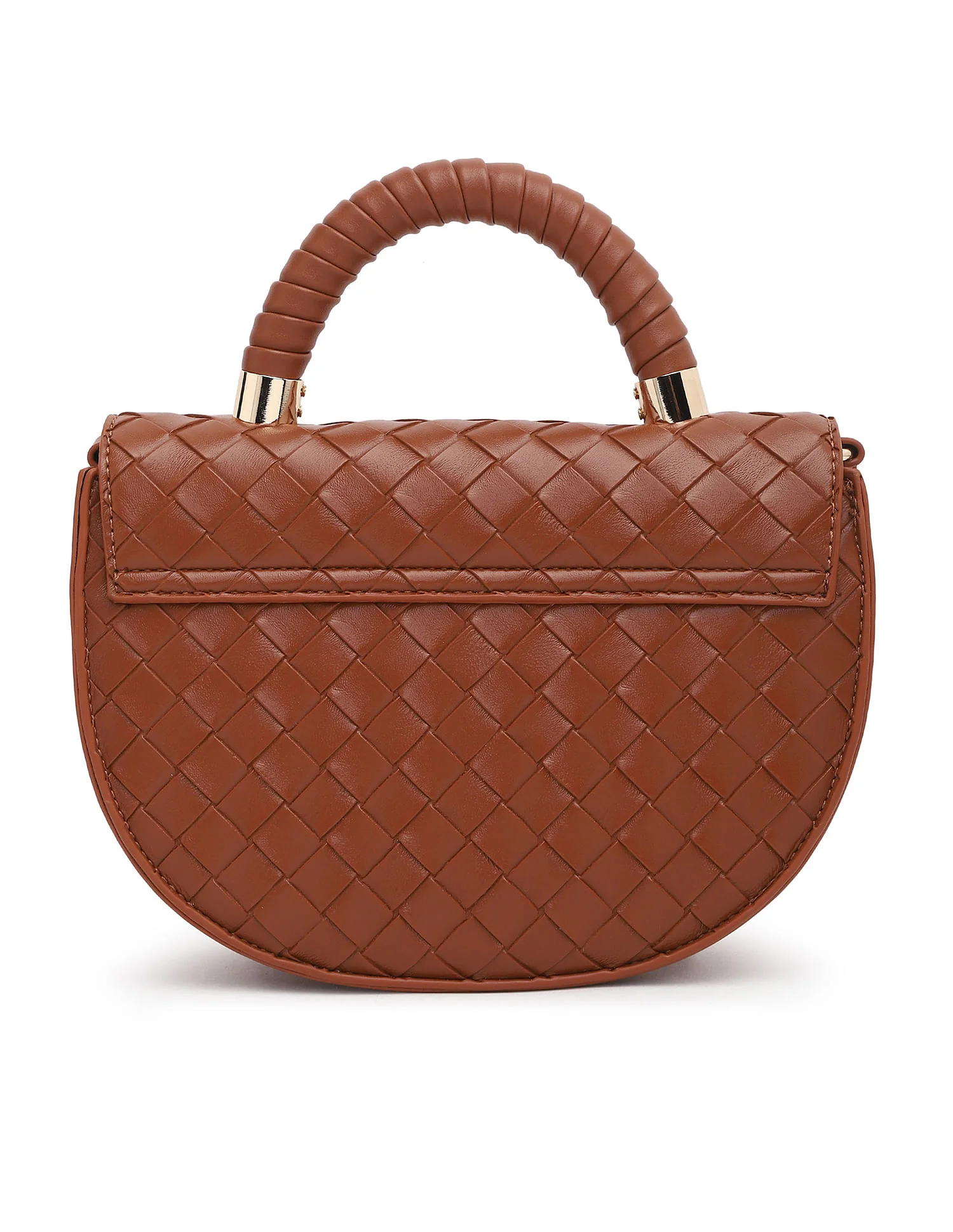 Women Andra Patterned Weave Crossbody Bag - Image 3