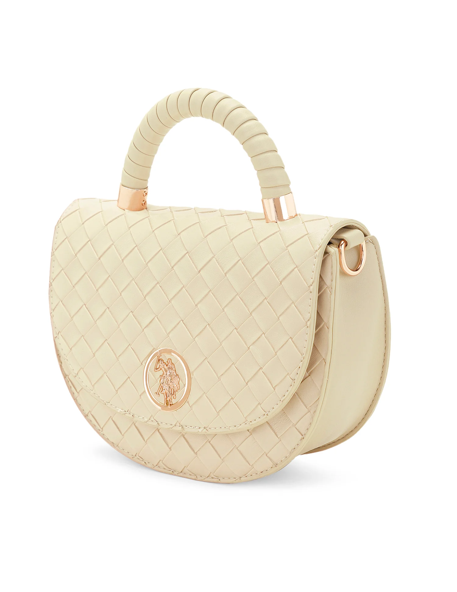 Women Andra Patterned Weave Crossbody Bag - Image 2
