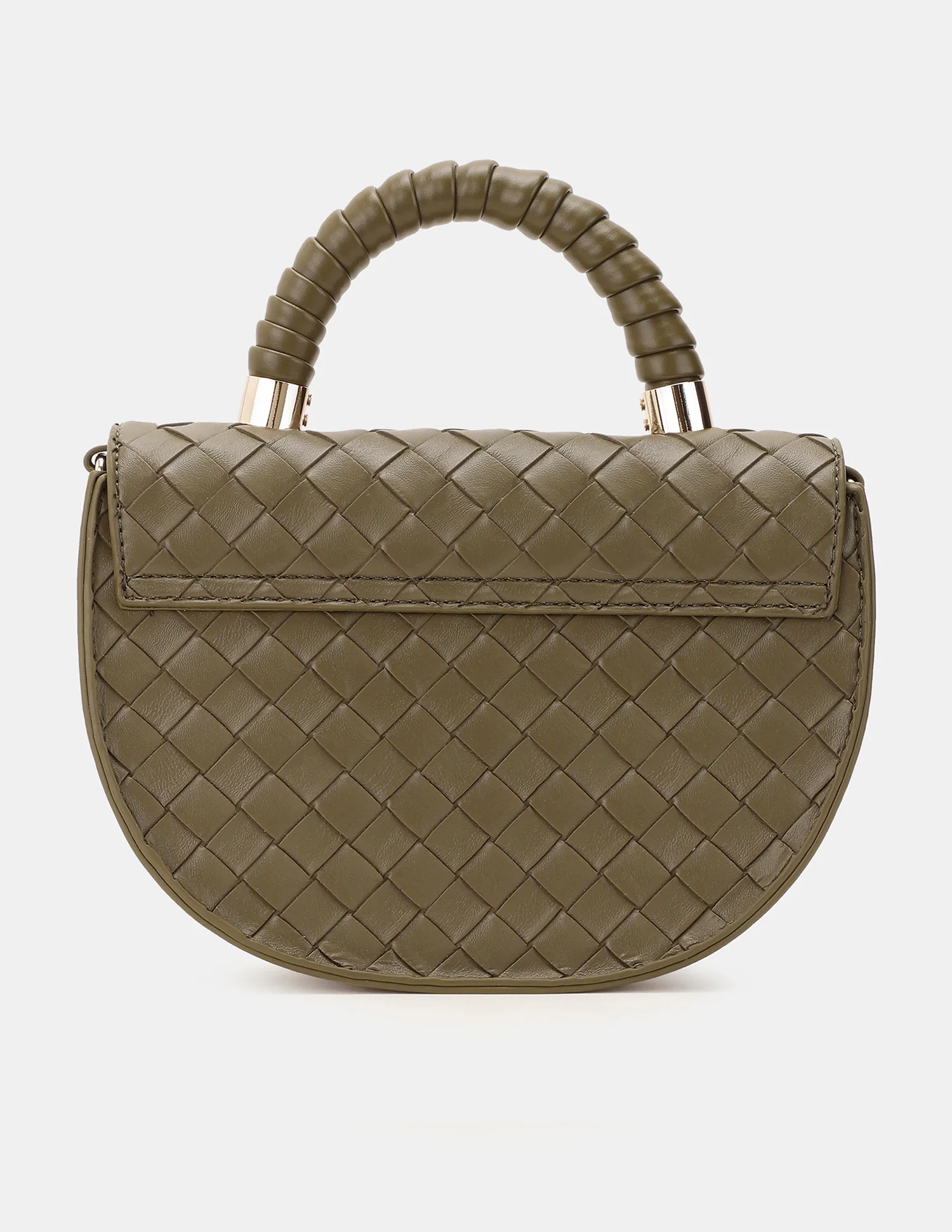 Women Andra Patterned Weave Crossbody Bag - Image 3