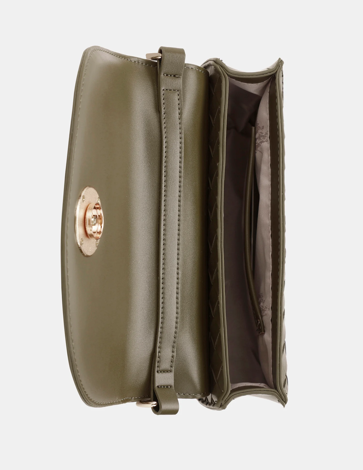 Women Andra Patterned Weave Crossbody Bag - Image 4