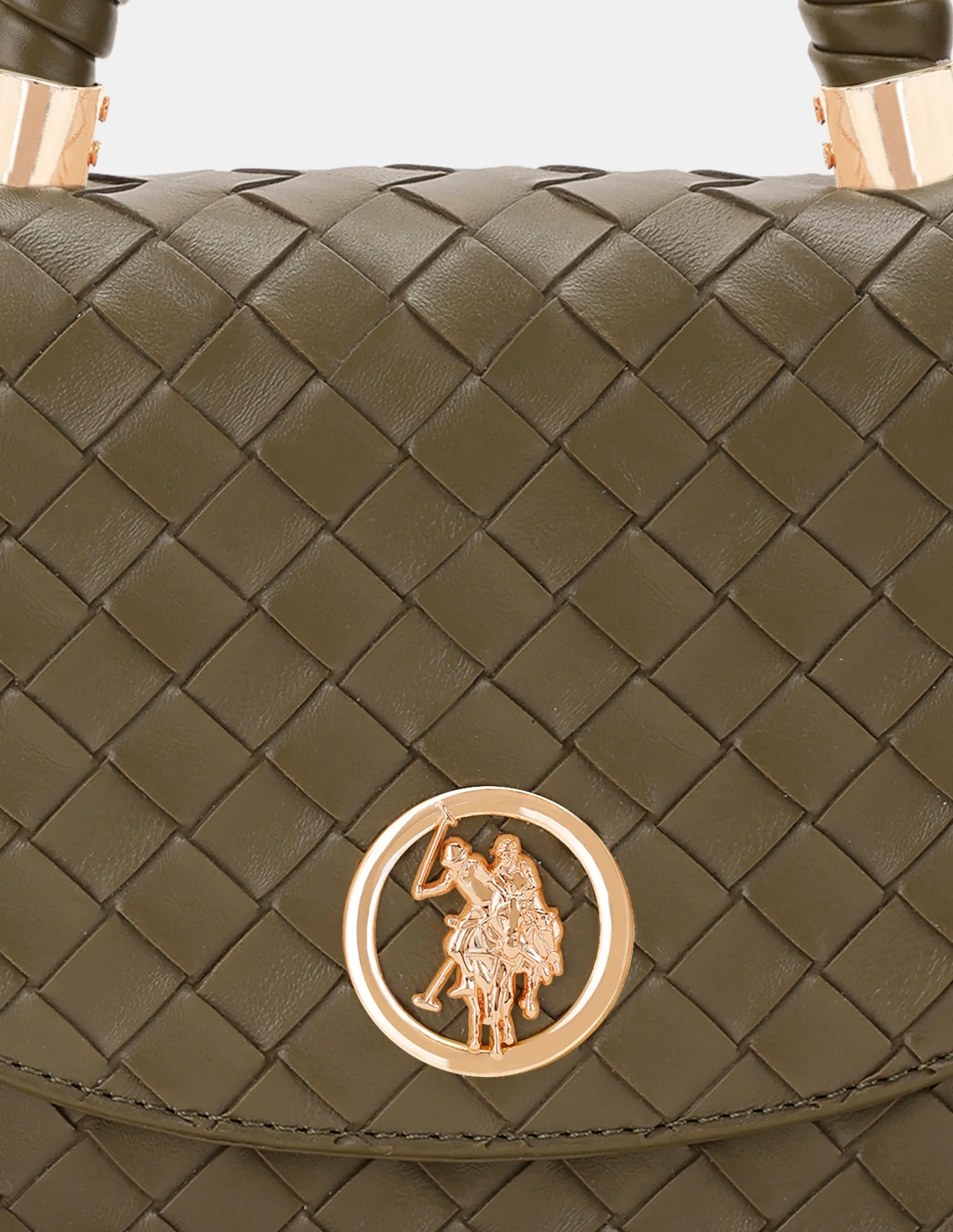 Women Andra Patterned Weave Crossbody Bag - Image 6