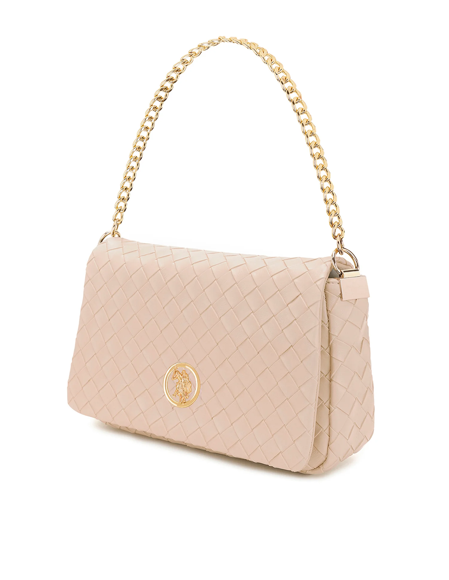 Women Angie Patterned Weave Crossbody Bag - Image 2