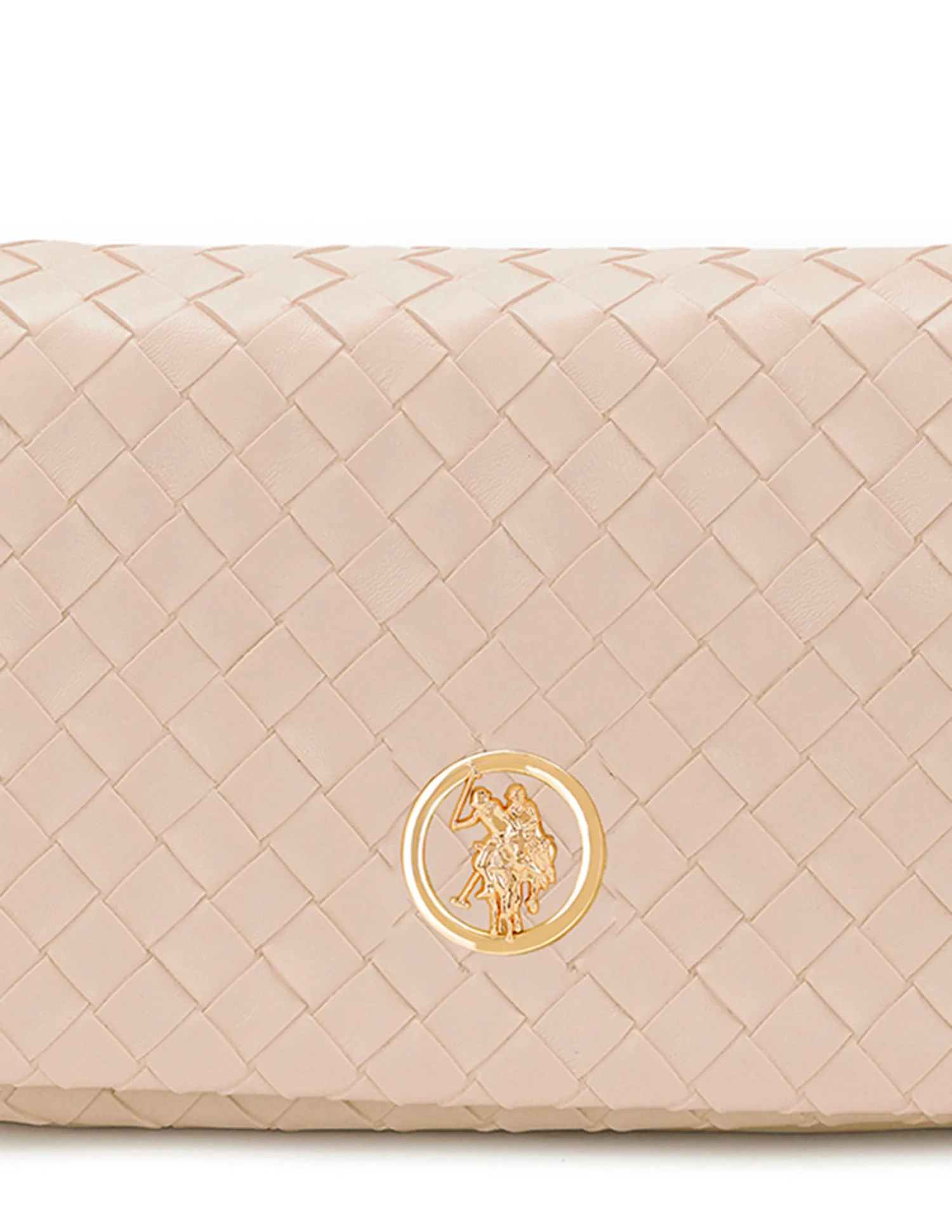 Women Angie Patterned Weave Crossbody Bag - Image 6