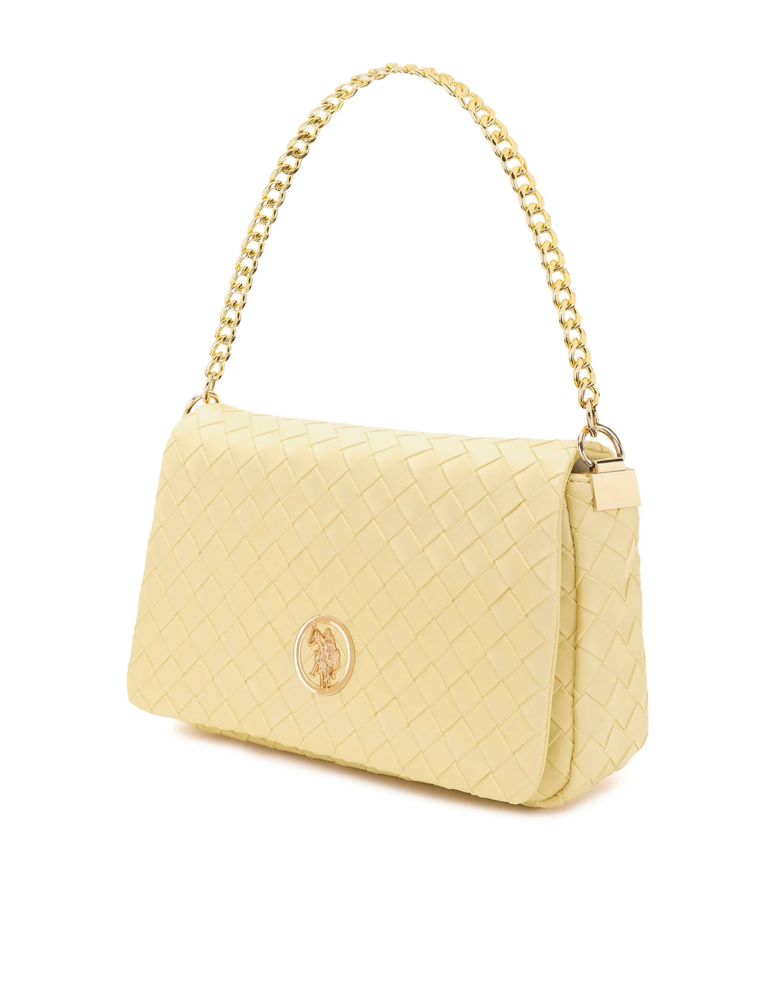 Women Angie Patterned Weave Crossbody Bag - Image 2