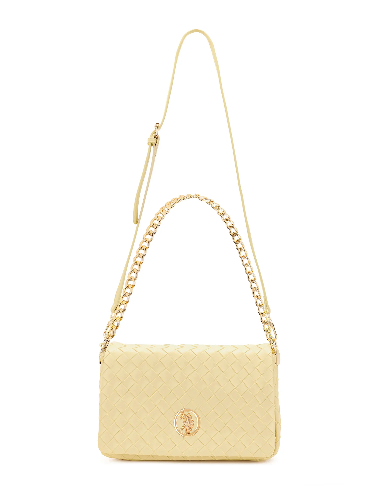 Women Angie Patterned Weave Crossbody Bag - Image 5