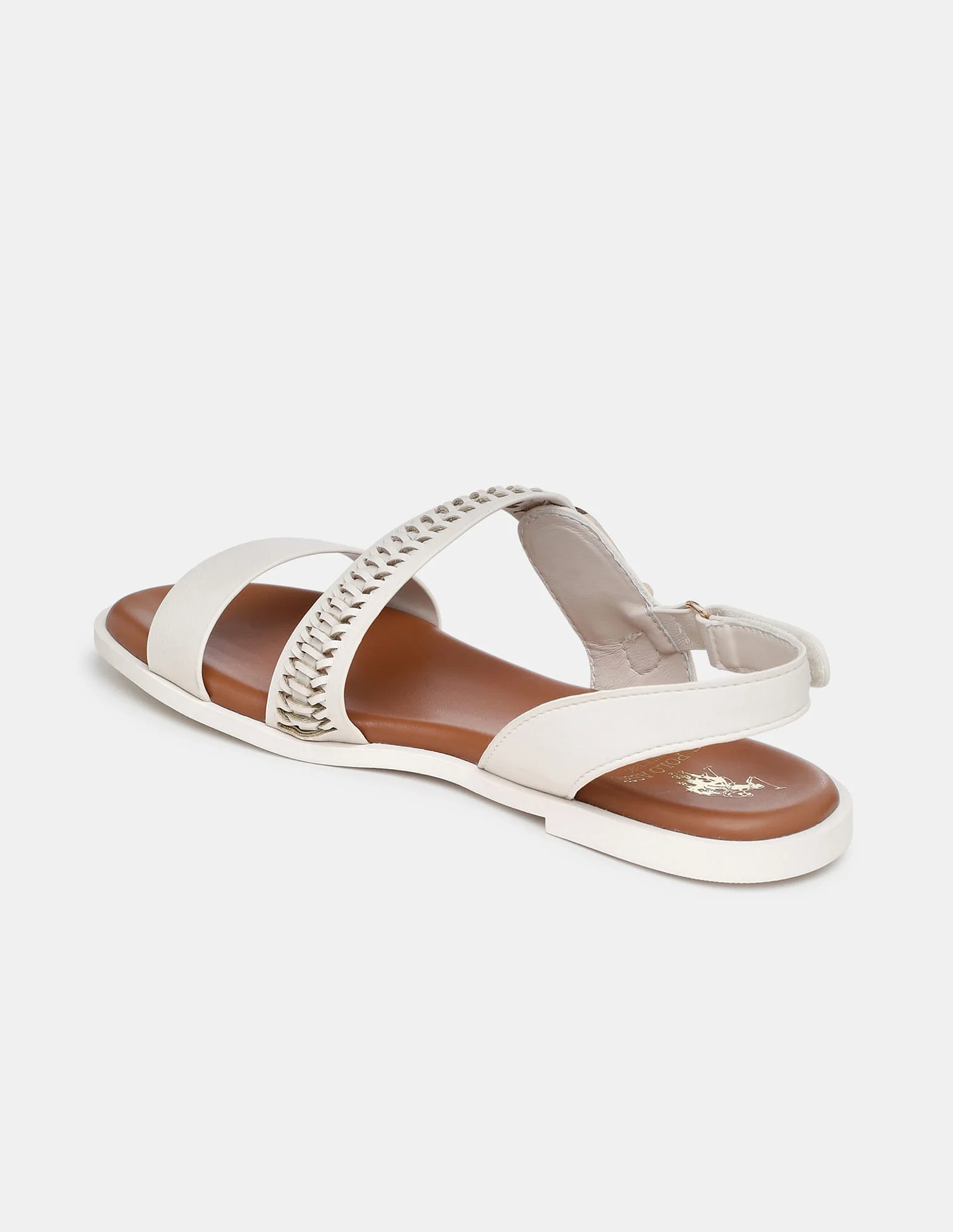 Women Axelle Patterned Vamp Strap Sandals - Image 4