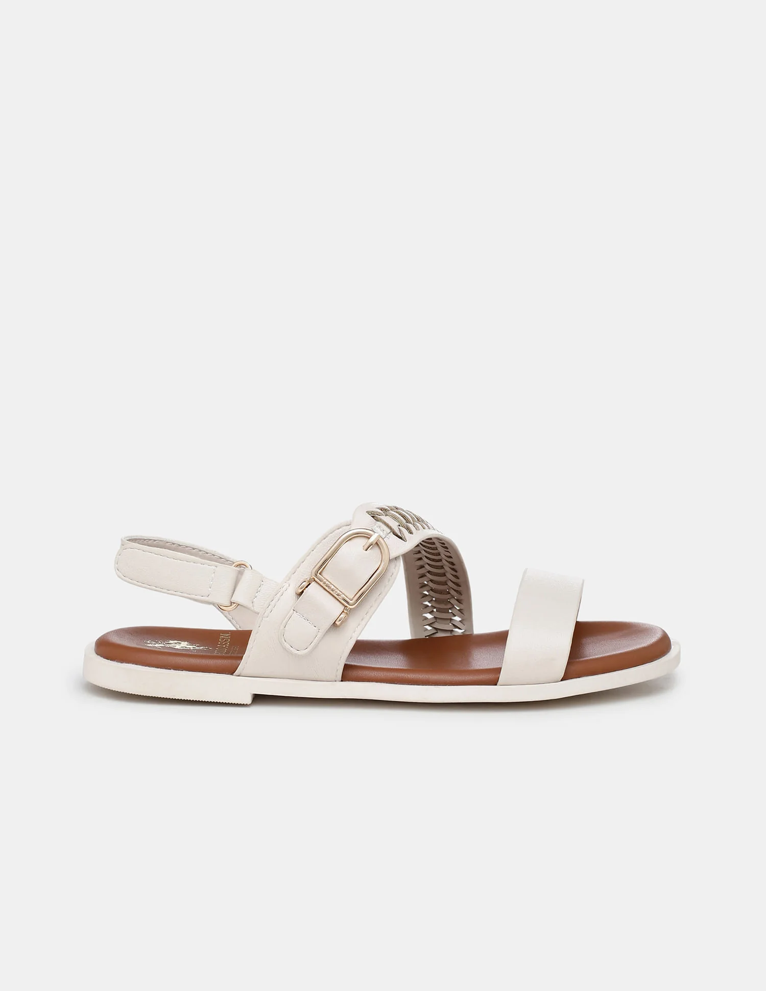 Women Axelle Patterned Vamp Strap Sandals - Image 5