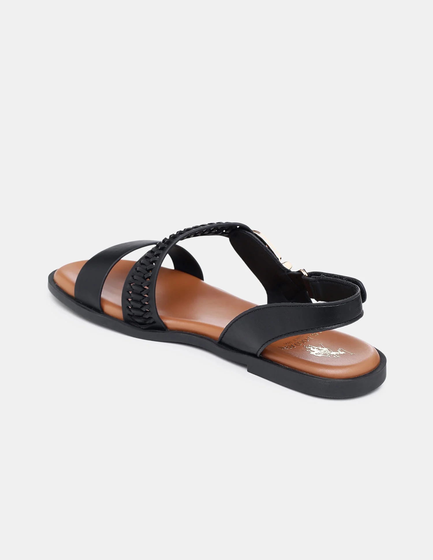 Women Axelle Patterned Vamp Strap Sandals - Image 4