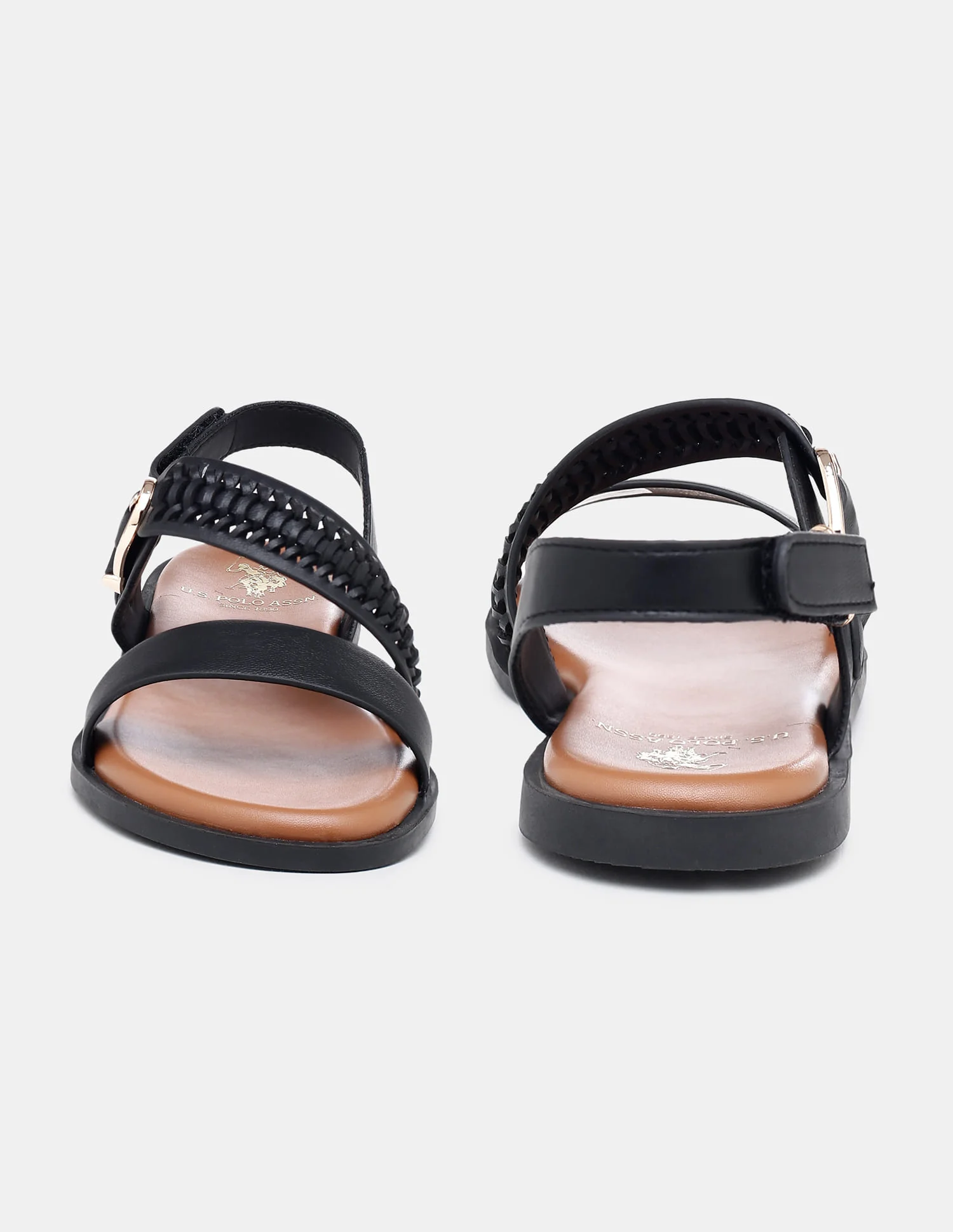 Women Axelle Patterned Vamp Strap Sandals - Image 8
