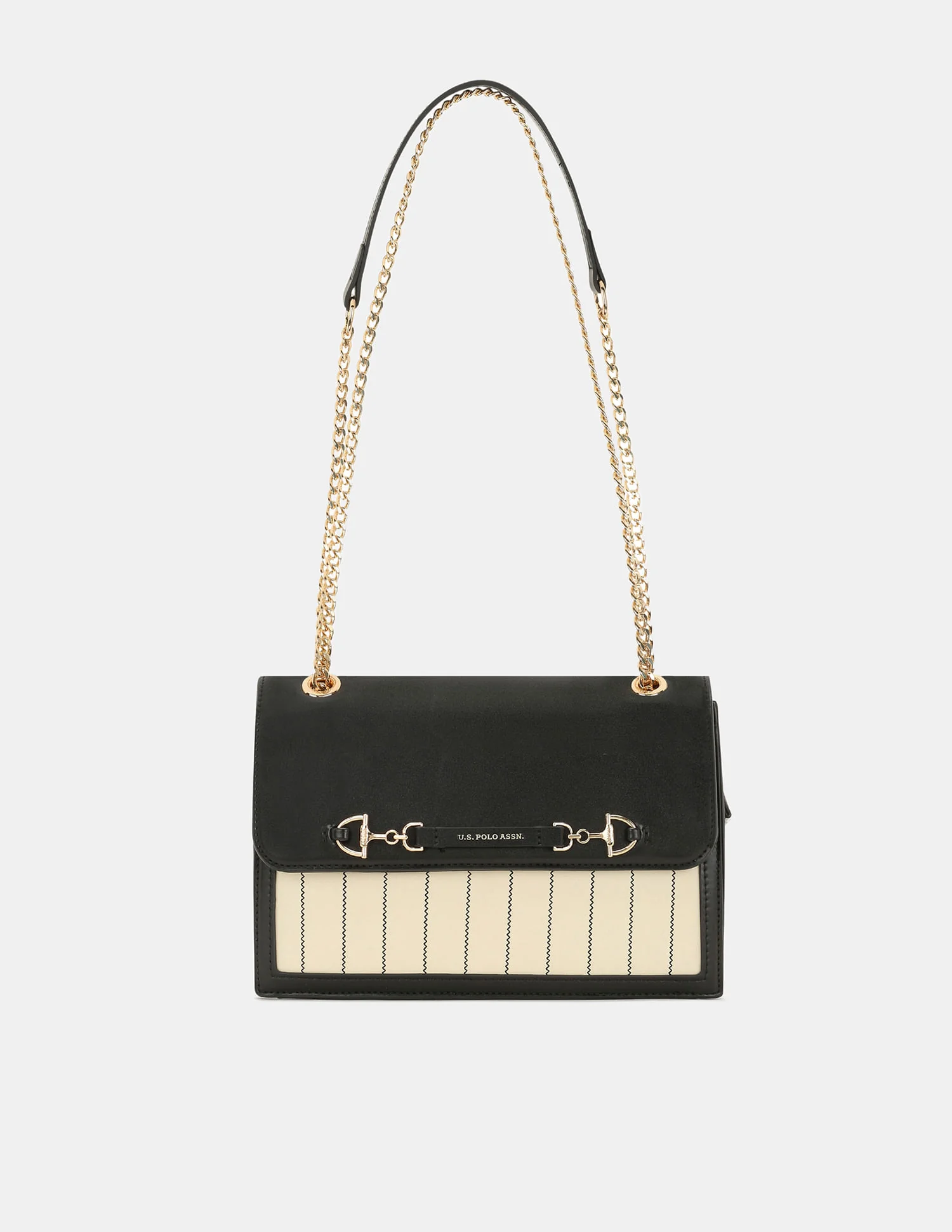 Women Babette Vertical Striped Cross Body Bag - Image 2