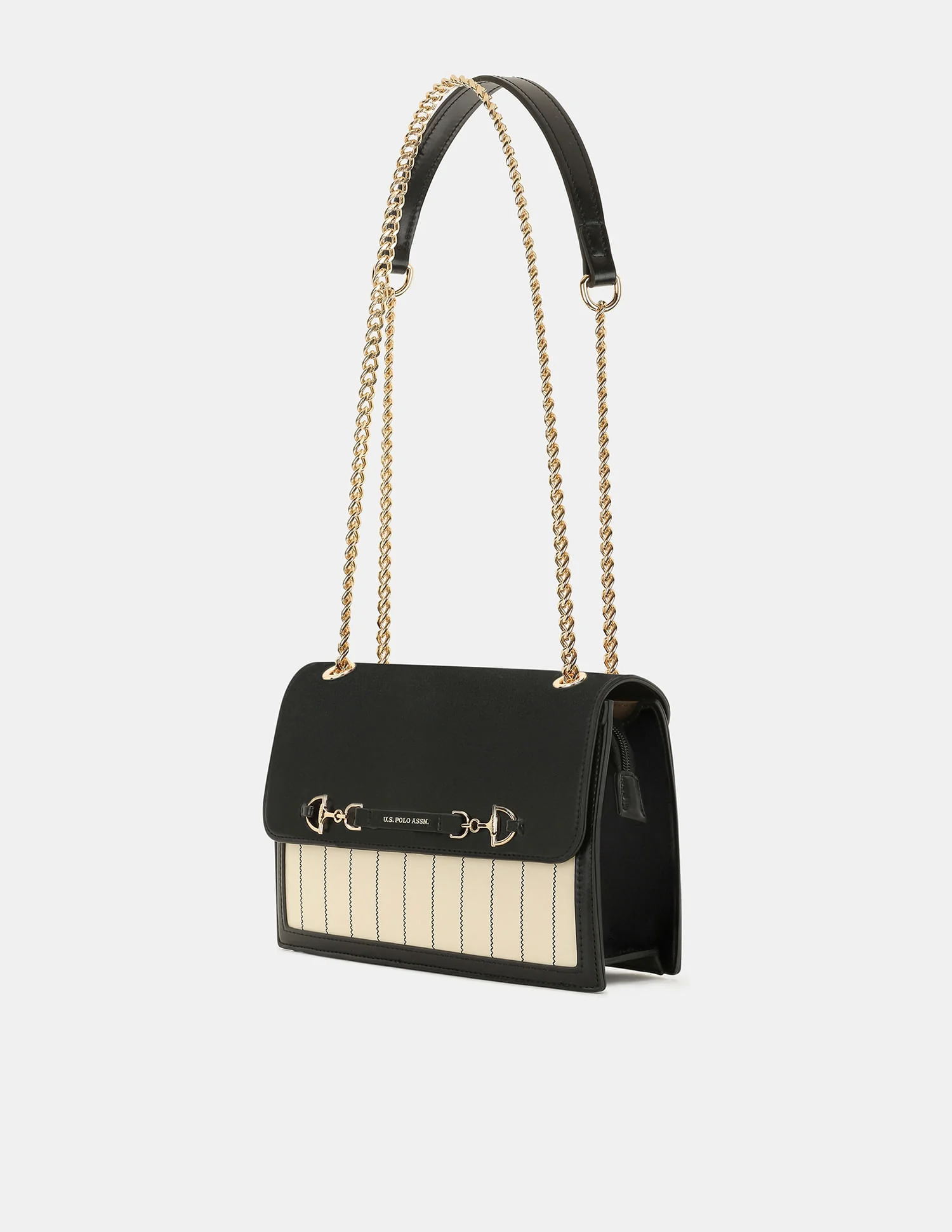 Women Babette Vertical Striped Cross Body Bag - Image 4