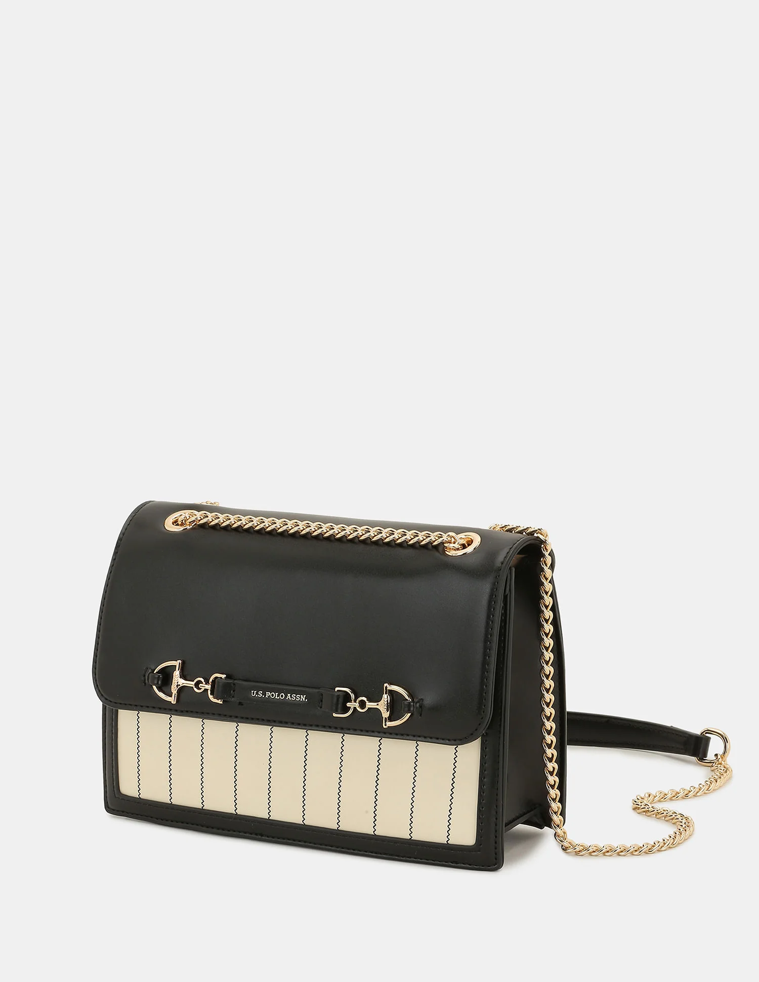 Women Babette Vertical Striped Cross Body Bag - Image 7
