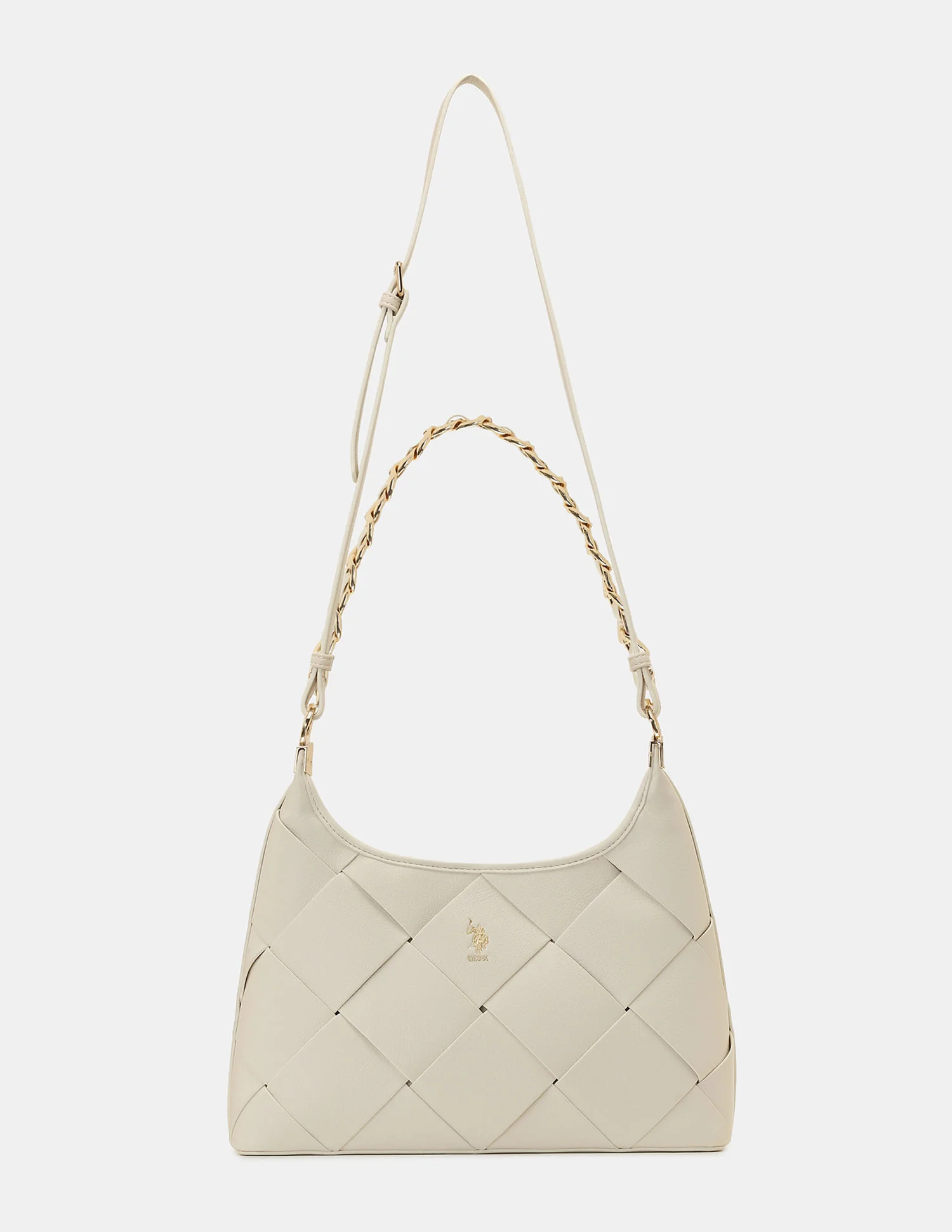 Women Babie Shoulder Bag with Woven Texture - Image 4