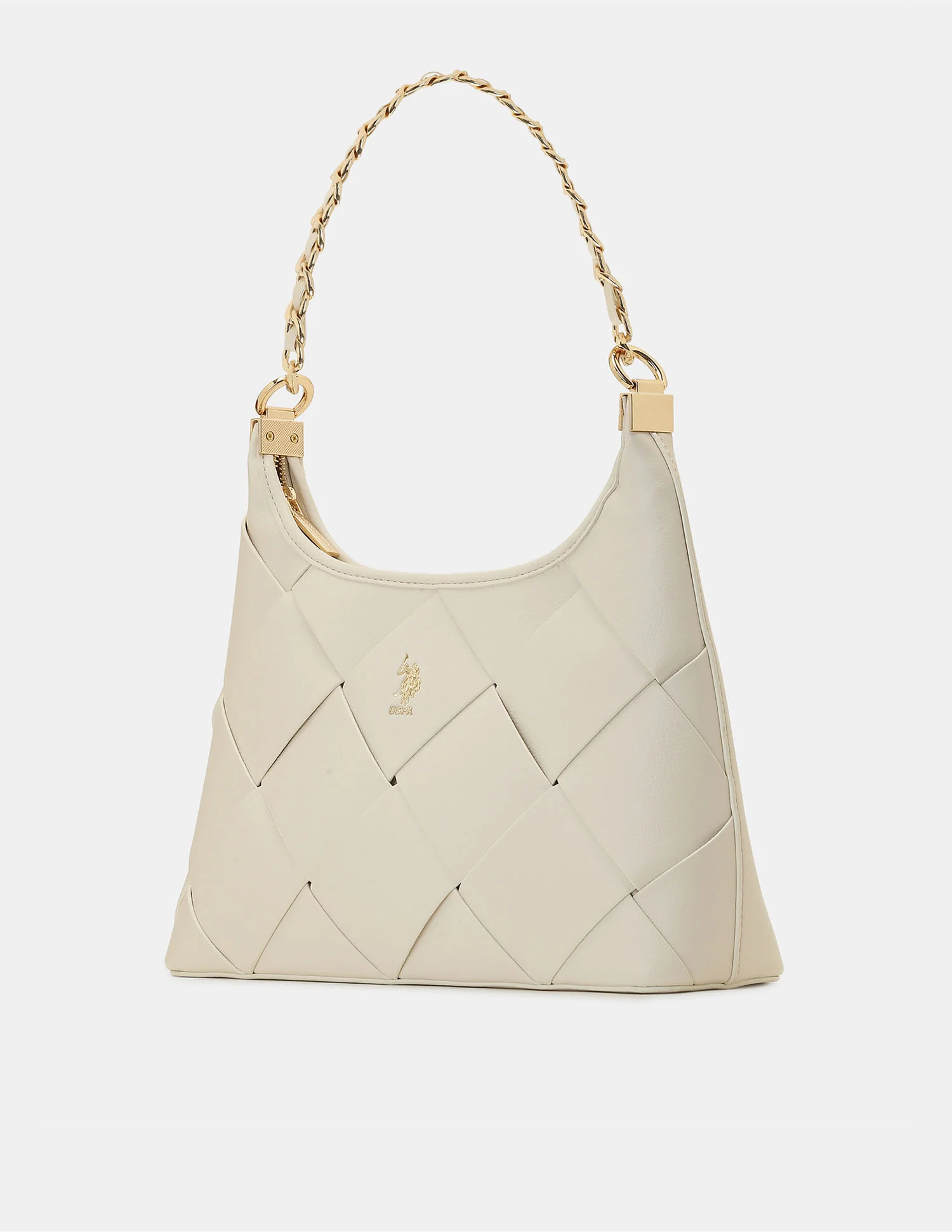 Women Babie Shoulder Bag with Woven Texture - Image 6