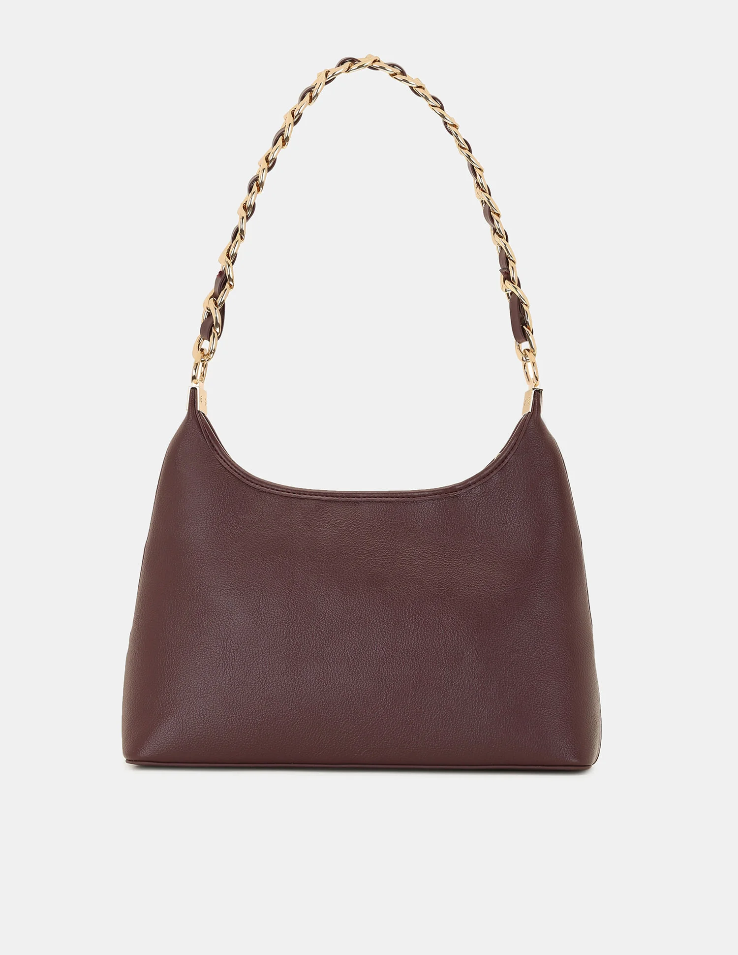 Women Babie Shoulder Bag with Woven Texture - Image 7