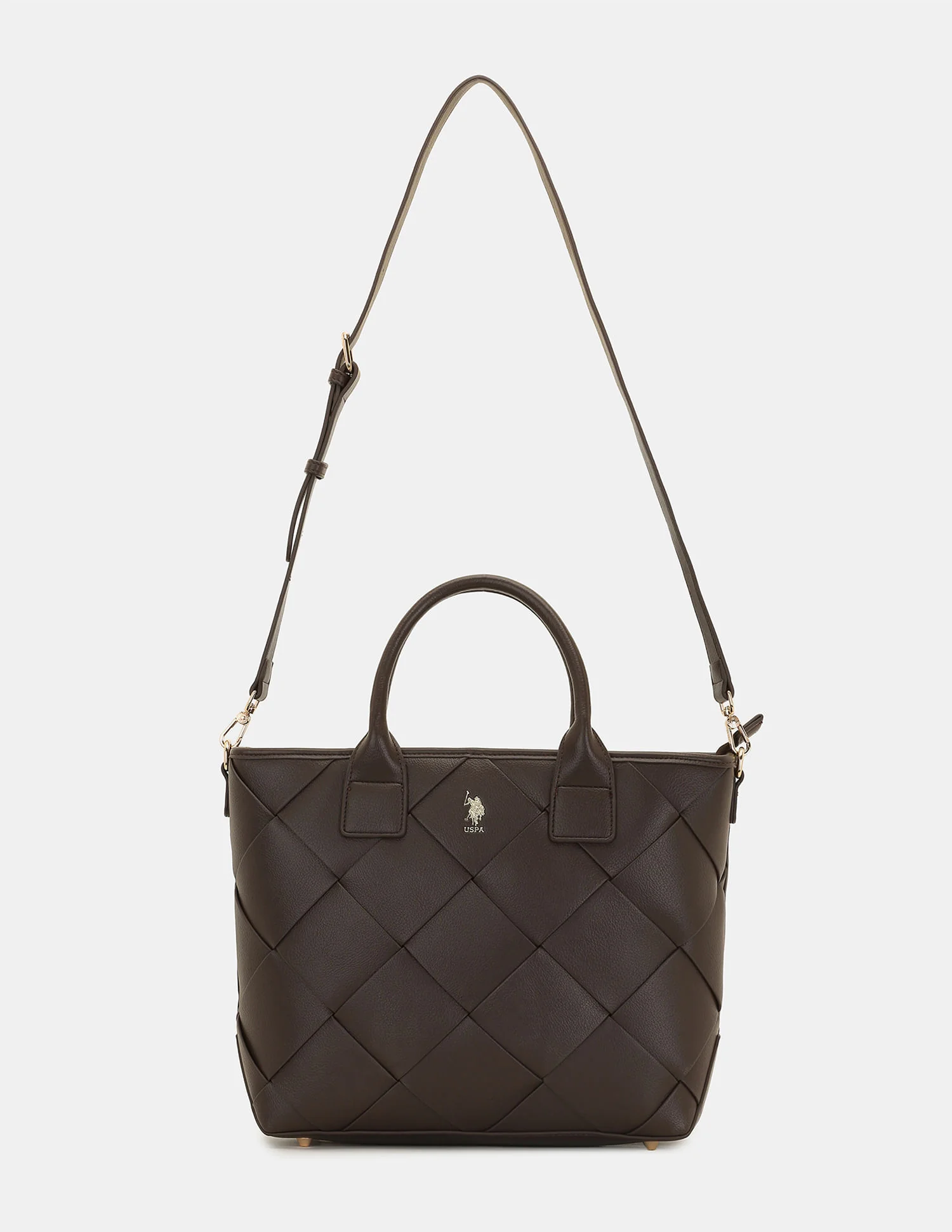 Women Bayla Textured Tote Bag with Detachable Sling - Image 3
