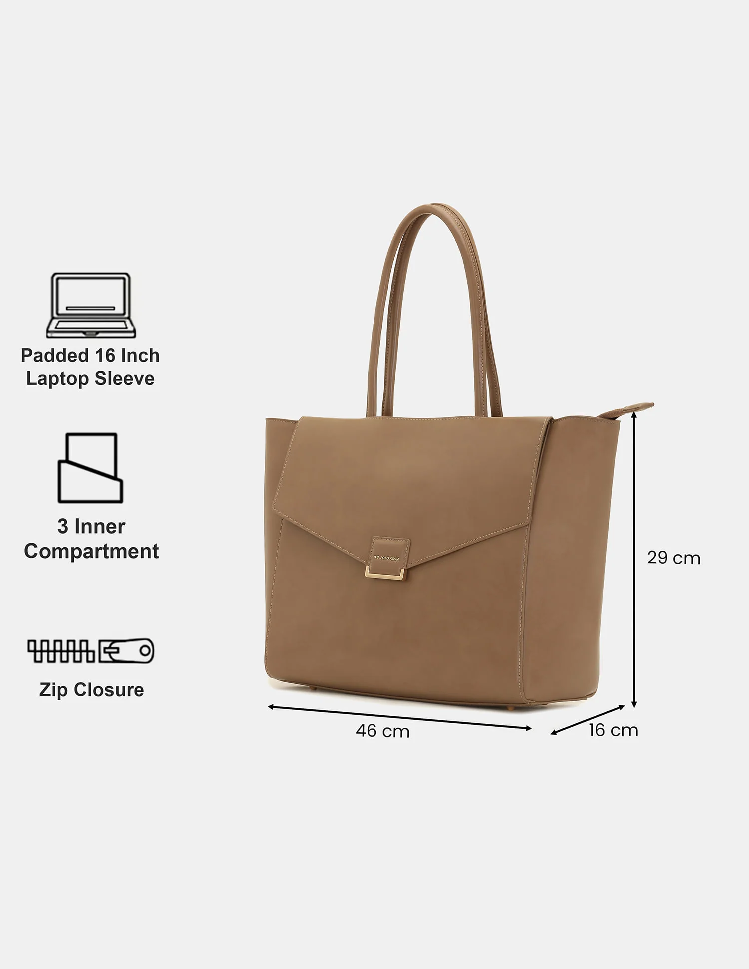 Women Belle Tote Bag for Office Use - Image 3