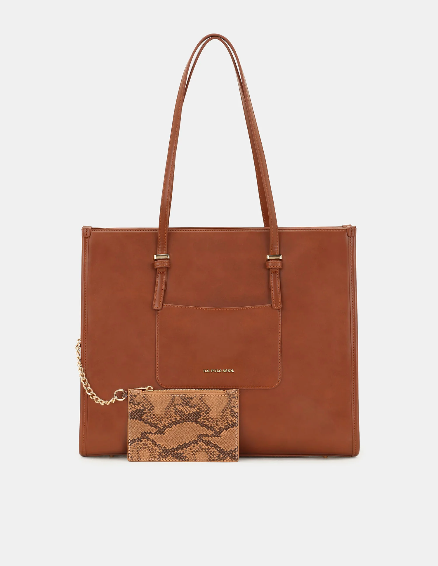 Women Berry Large Sleek Laptop Tote Bag with card holder