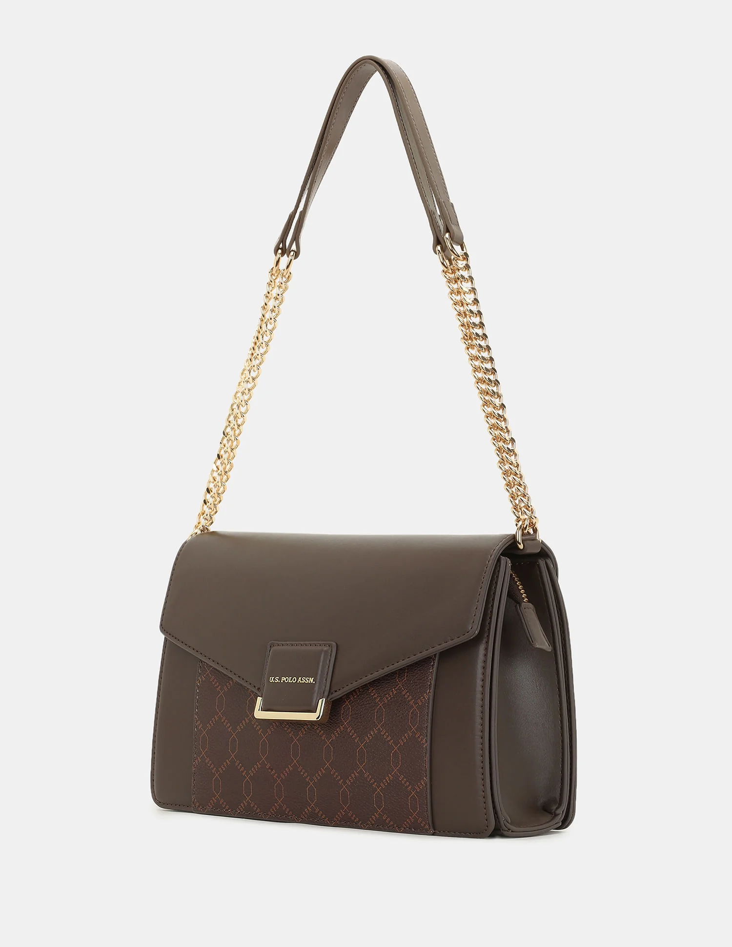 Women Birdy Sling Bag with Monogram Print - Image 4