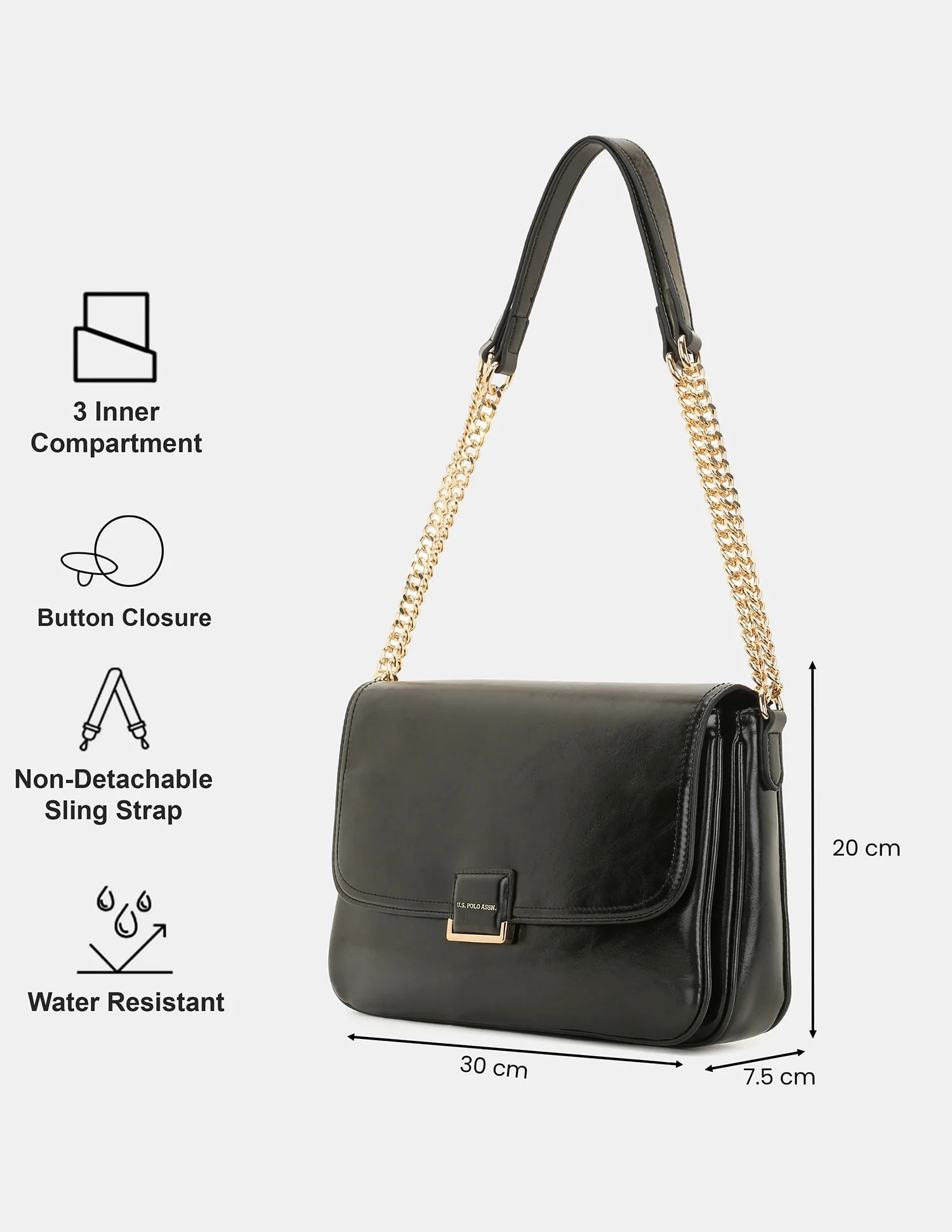 Women Blossom Sling Bag with Structured Compact Design - Image 3