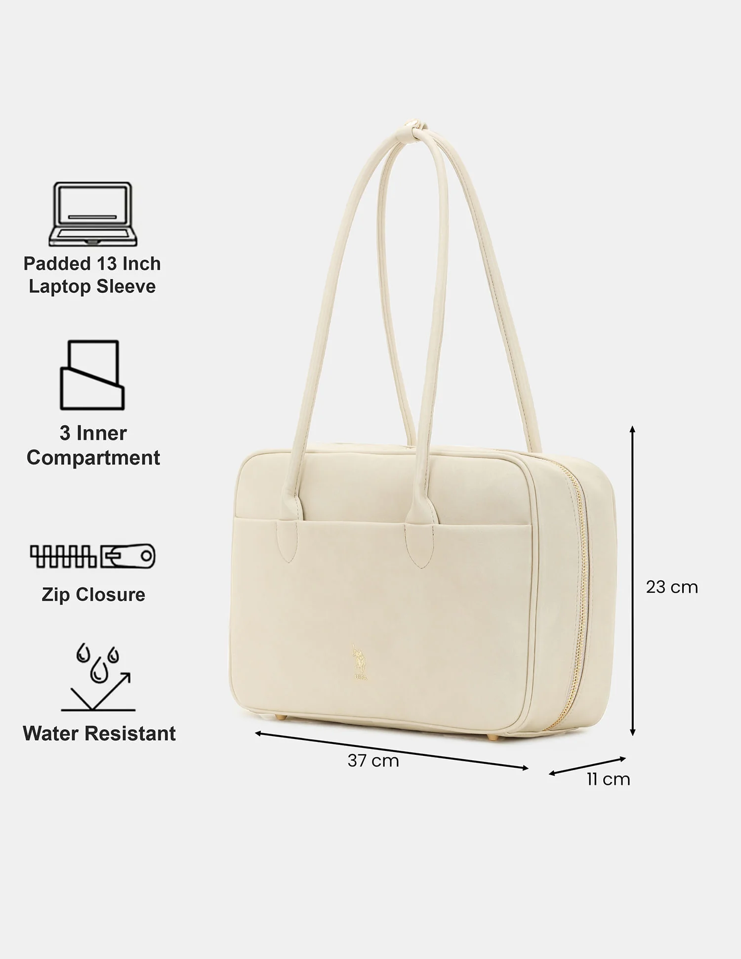 Women Blynn Compact Work Satchel Bag with Inner Pockets - Image 4