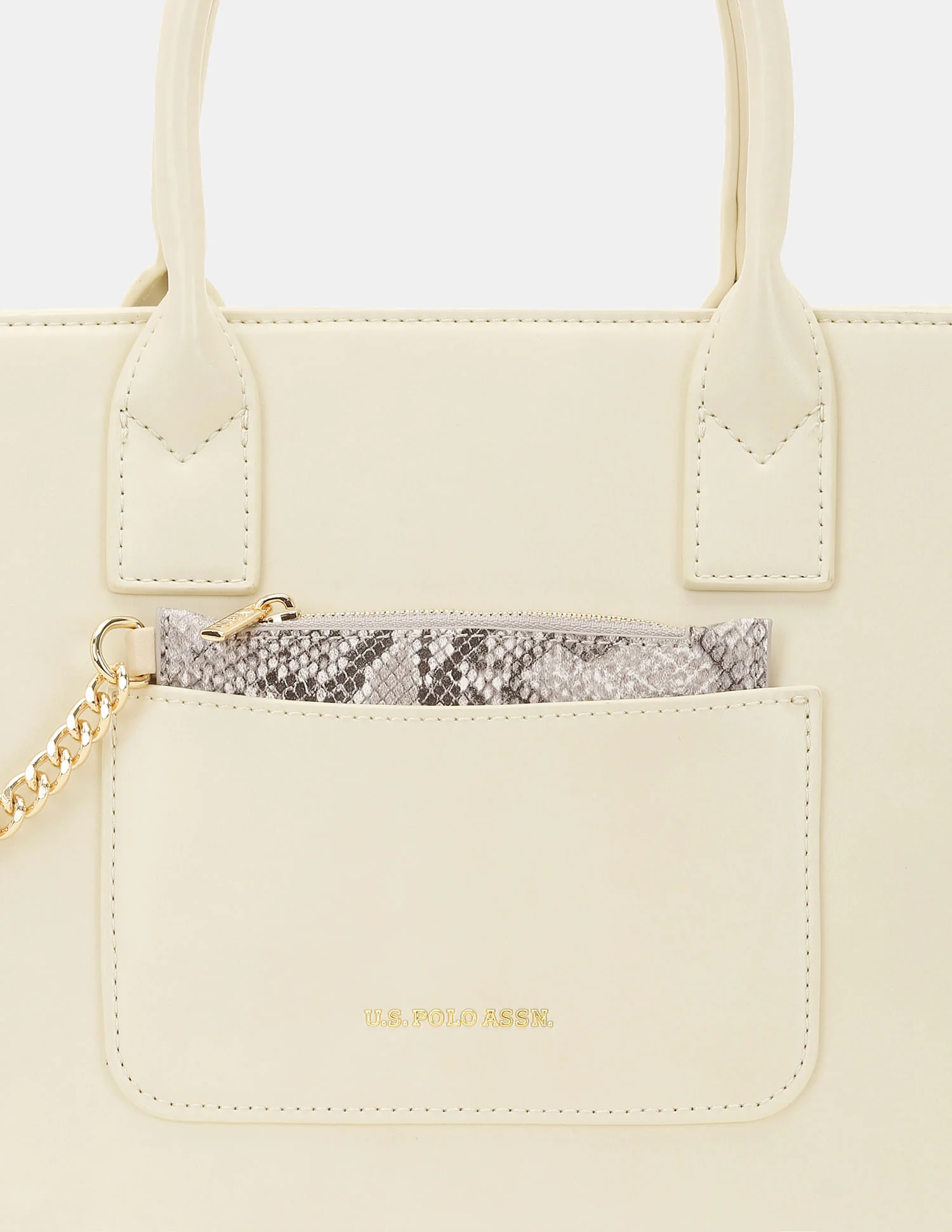 Women Bonnie Satchel Bag with Chain Card Holder - Image 7