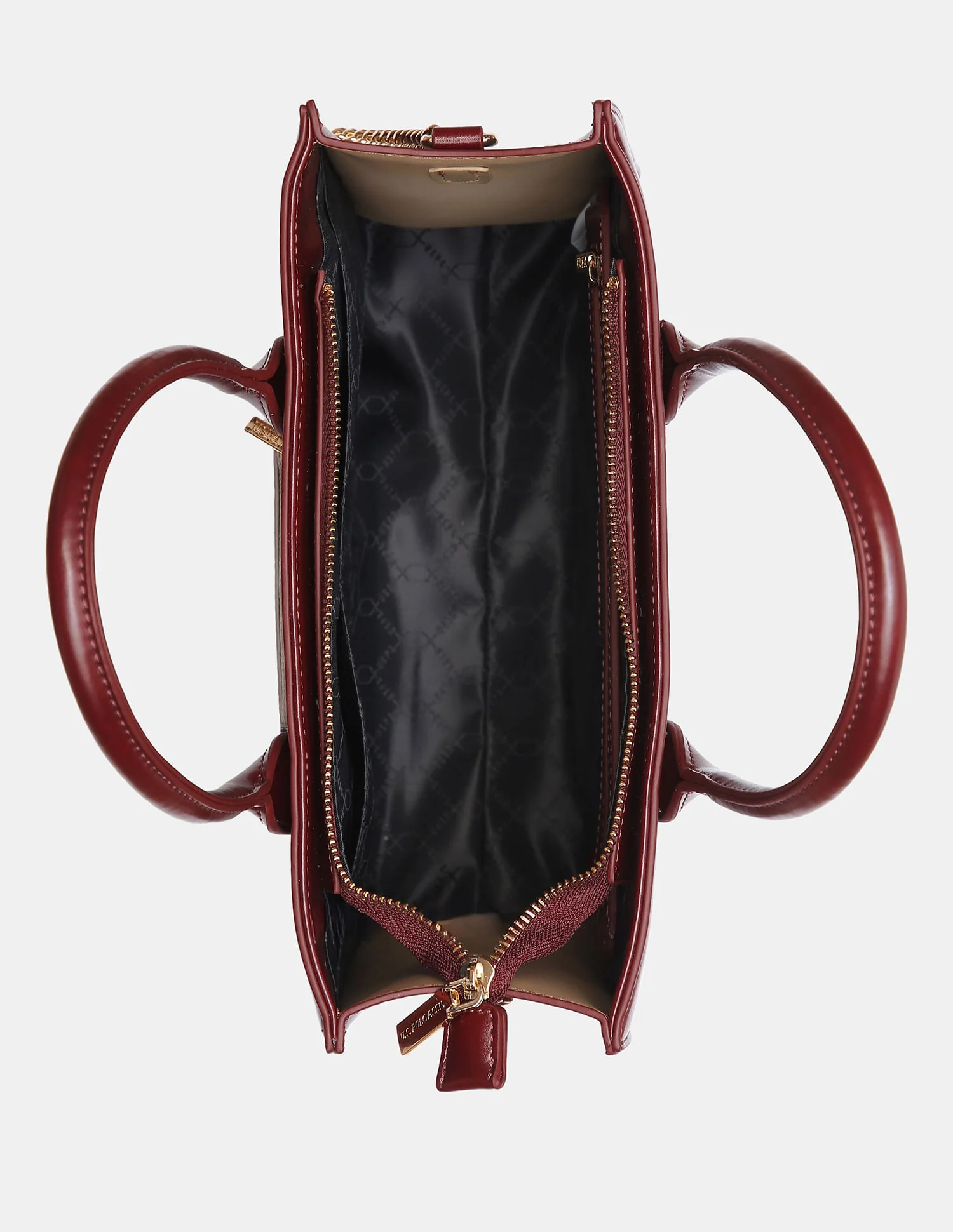 Women Bonnie Satchel Bag with Chain Card Holder - Image 6