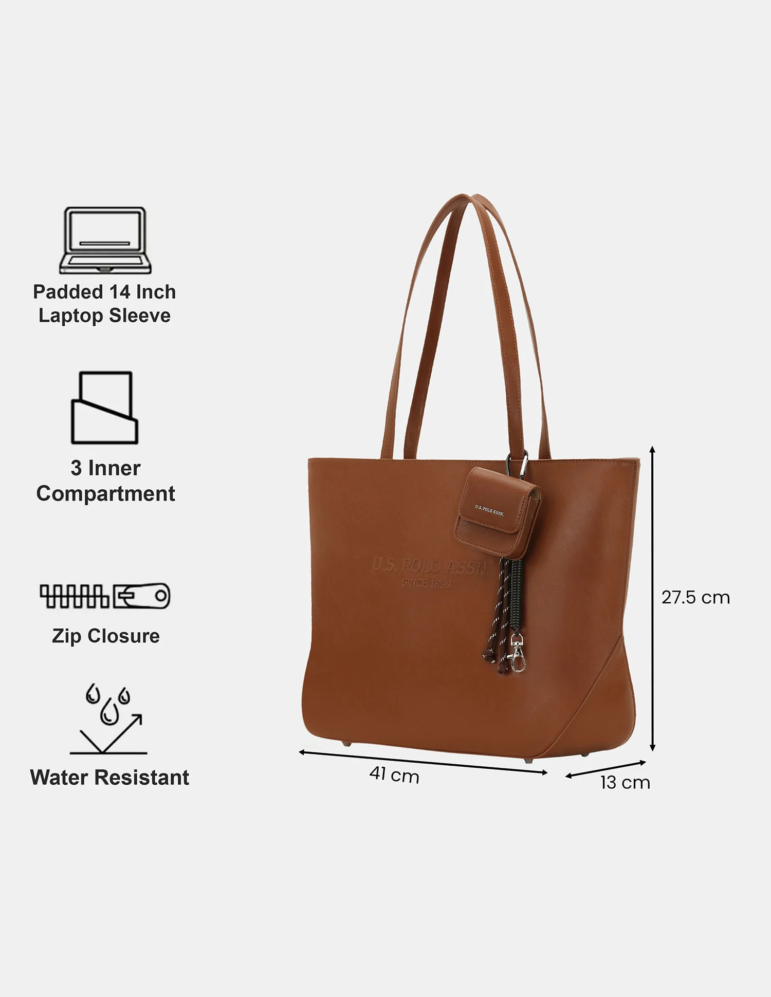Women Bree Functional Tote Bag with Key Holder - Image 3