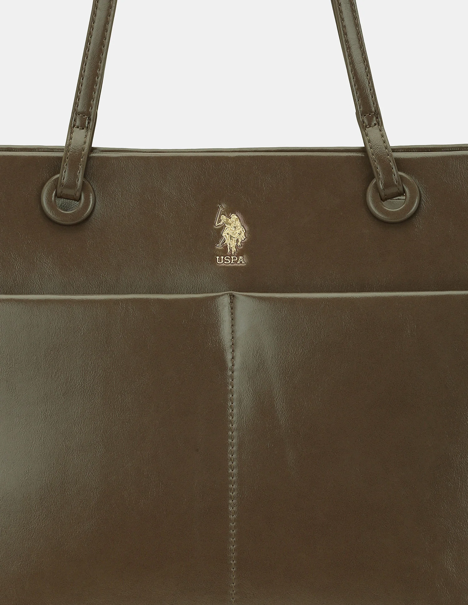 Women Bria Solid Tote Bag with Multipurpose Compartment - Image 6