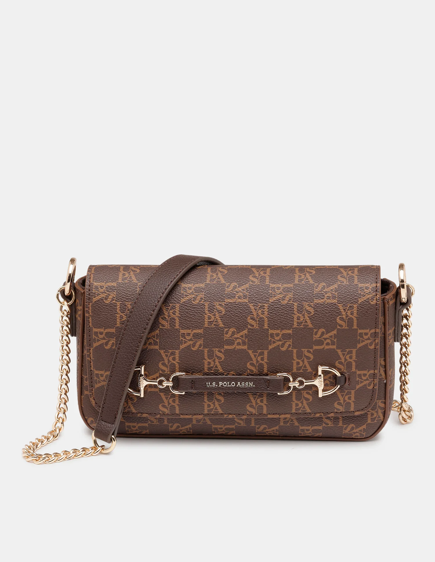 Women Cara Monogram Crossbody Bag - Image 6