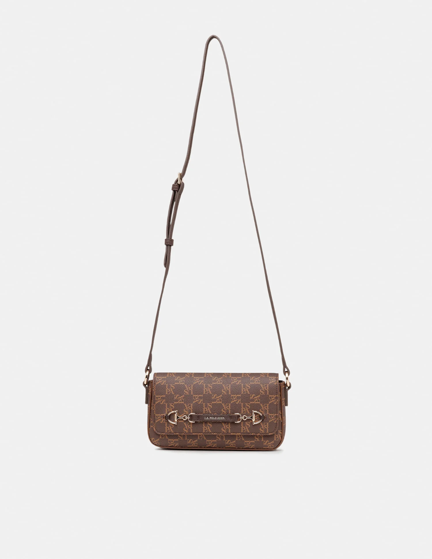 Women Cara Monogram Crossbody Bag - Image 8