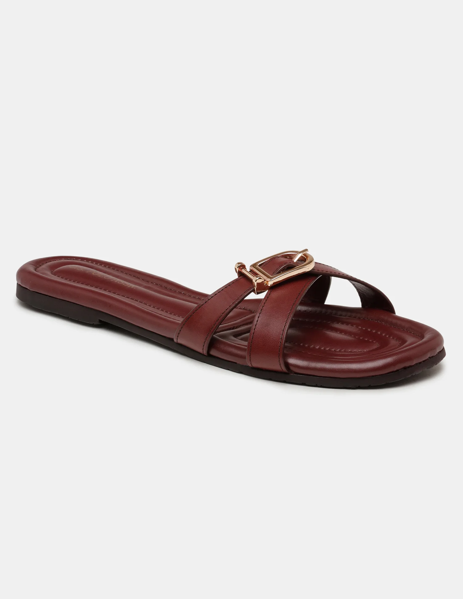 Women Dahye Textured Sole Cross Strap Sandals - Image 3