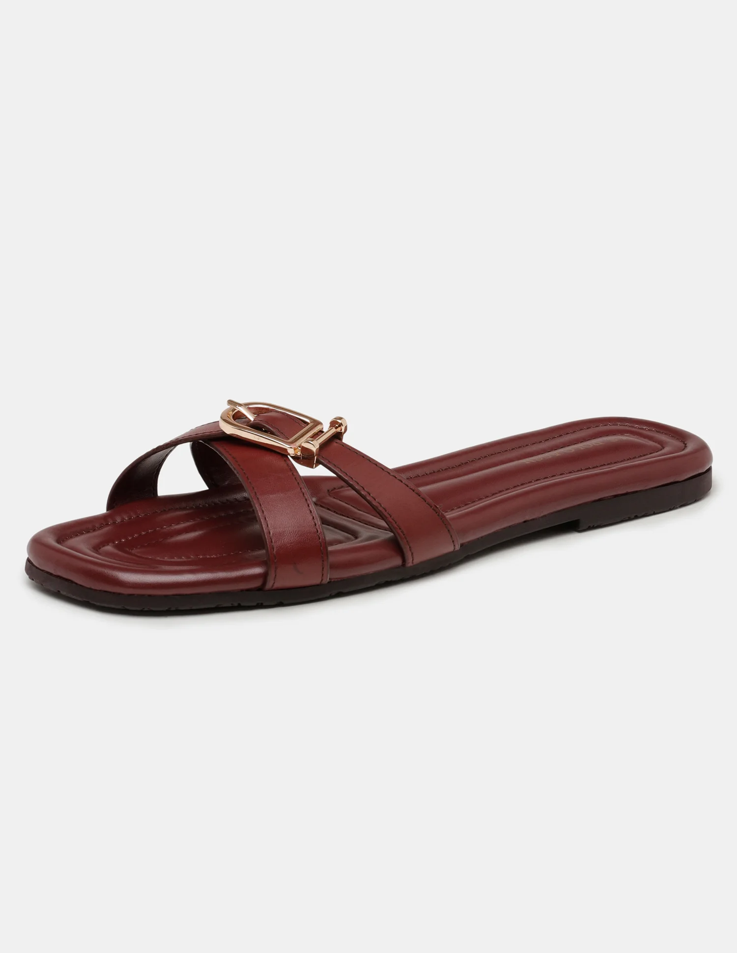 Women Dahye Textured Sole Cross Strap Sandals - Image 5