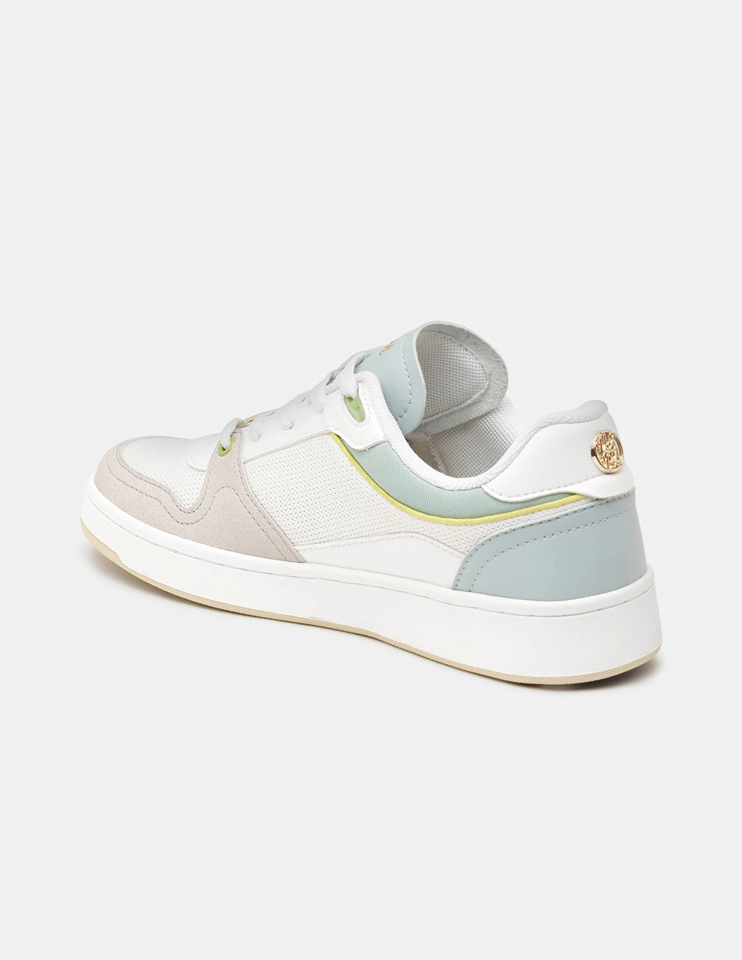 Women Della Round Toe Lace Ups Sneakers - Image 4