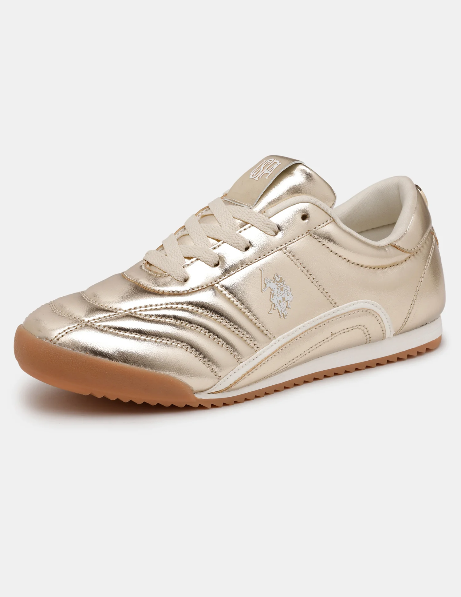 Women Ellery Metallic Lace Ups Sneakers - Image 5