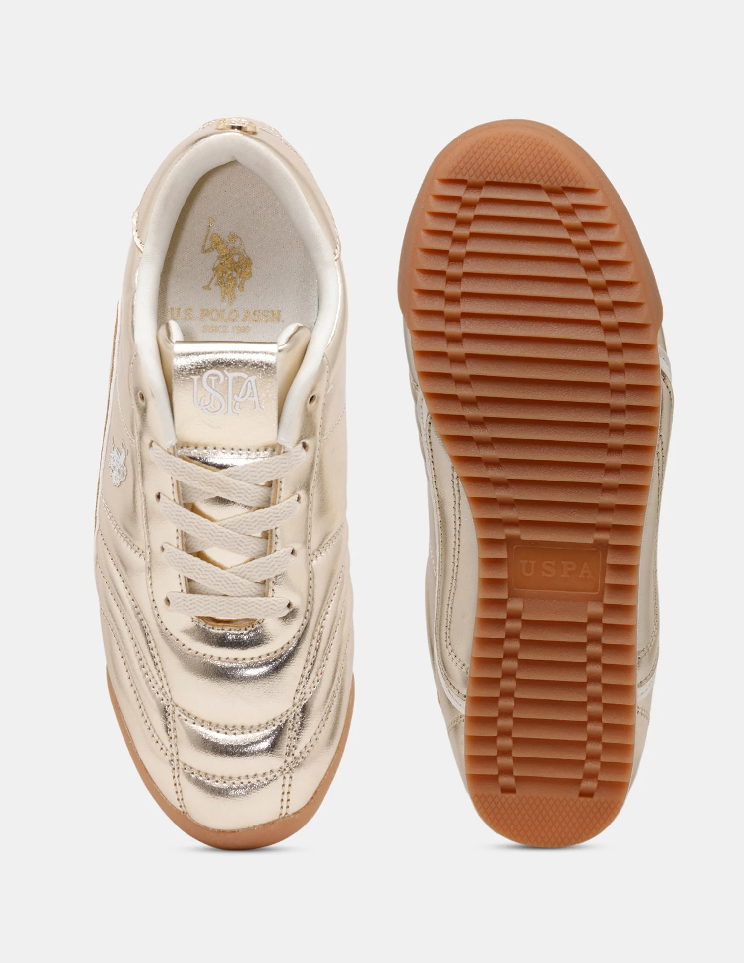 Women Ellery Metallic Lace Ups Sneakers - Image 7