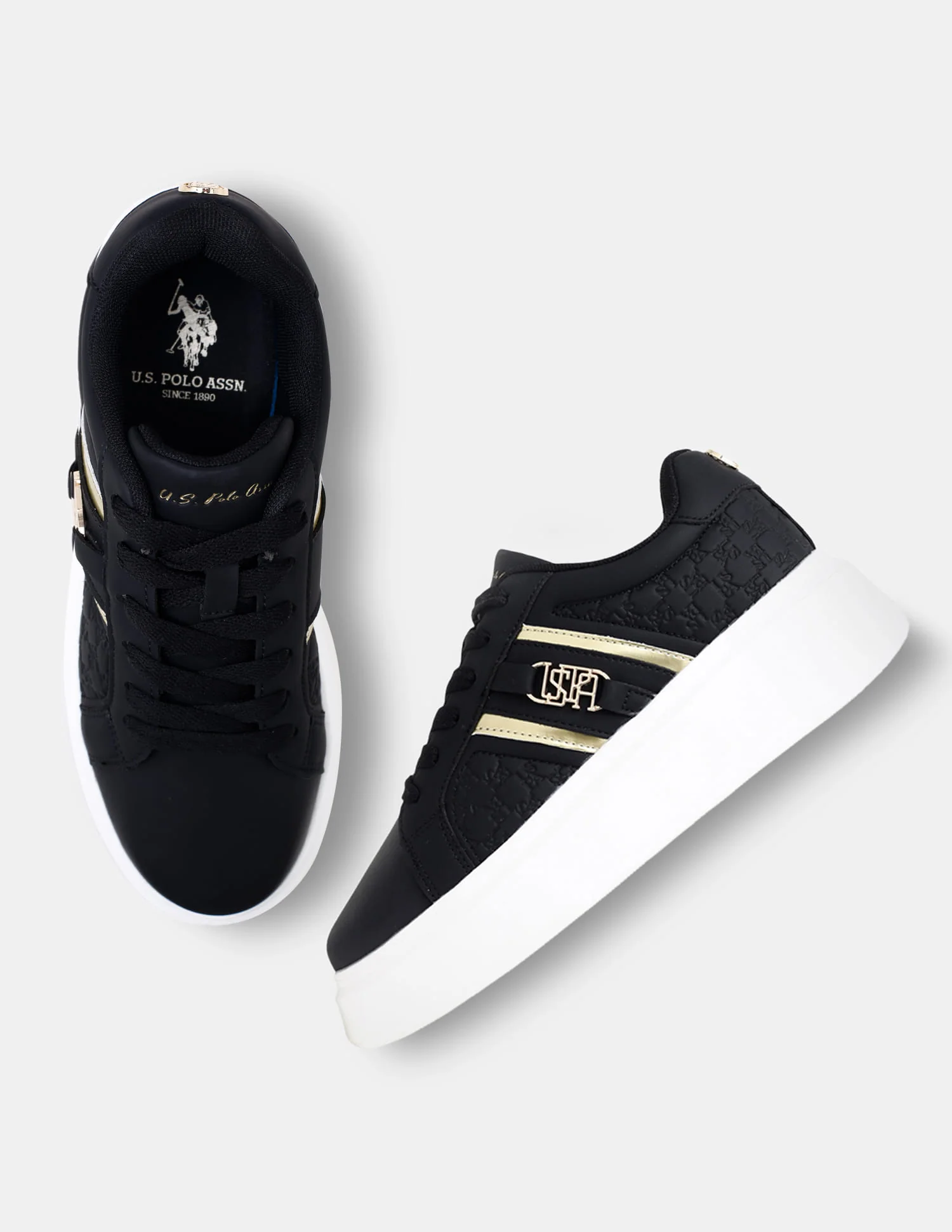 Women Elowen Brand Embossed Sneakers - Image 2