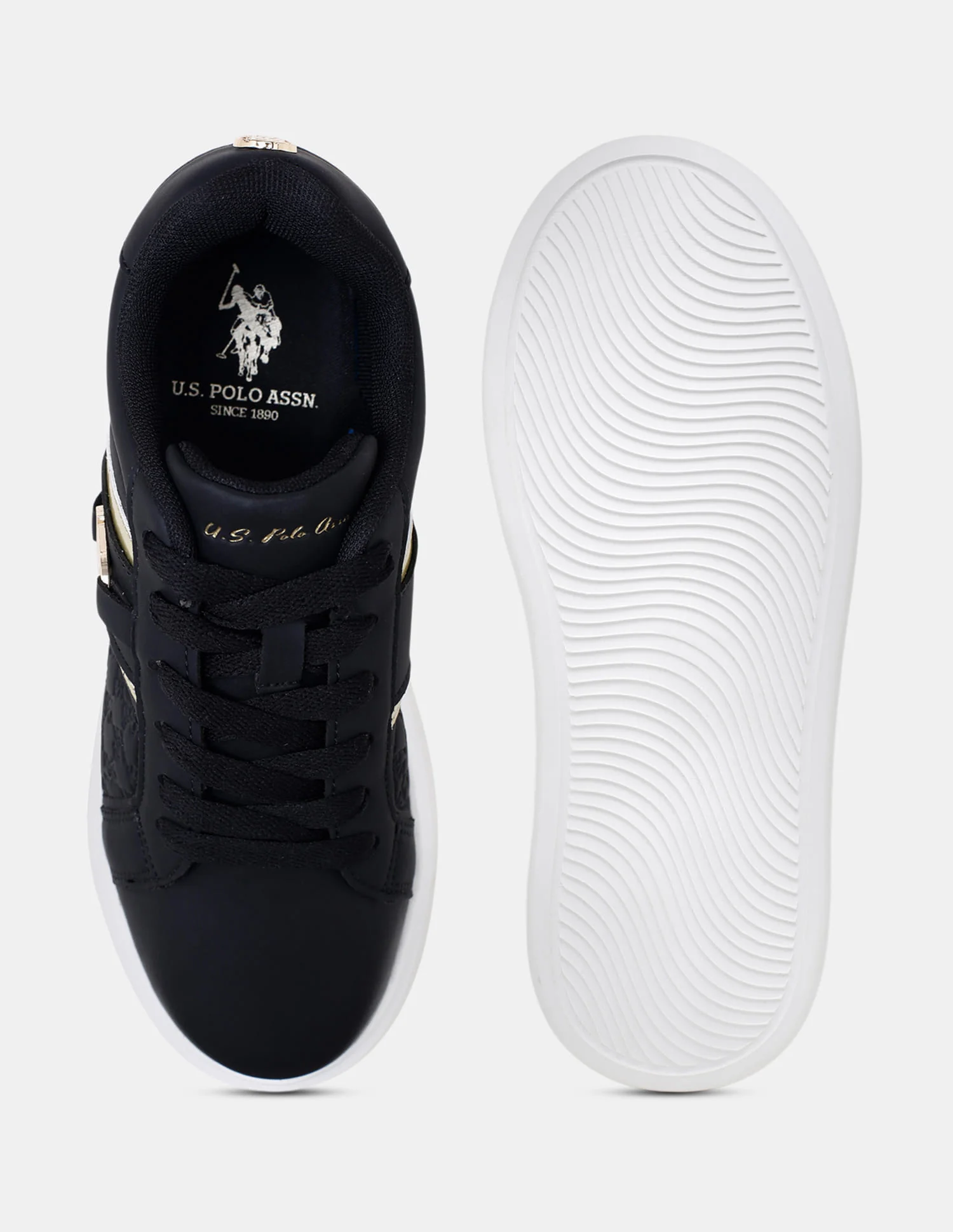 Women Elowen Brand Embossed Sneakers - Image 5
