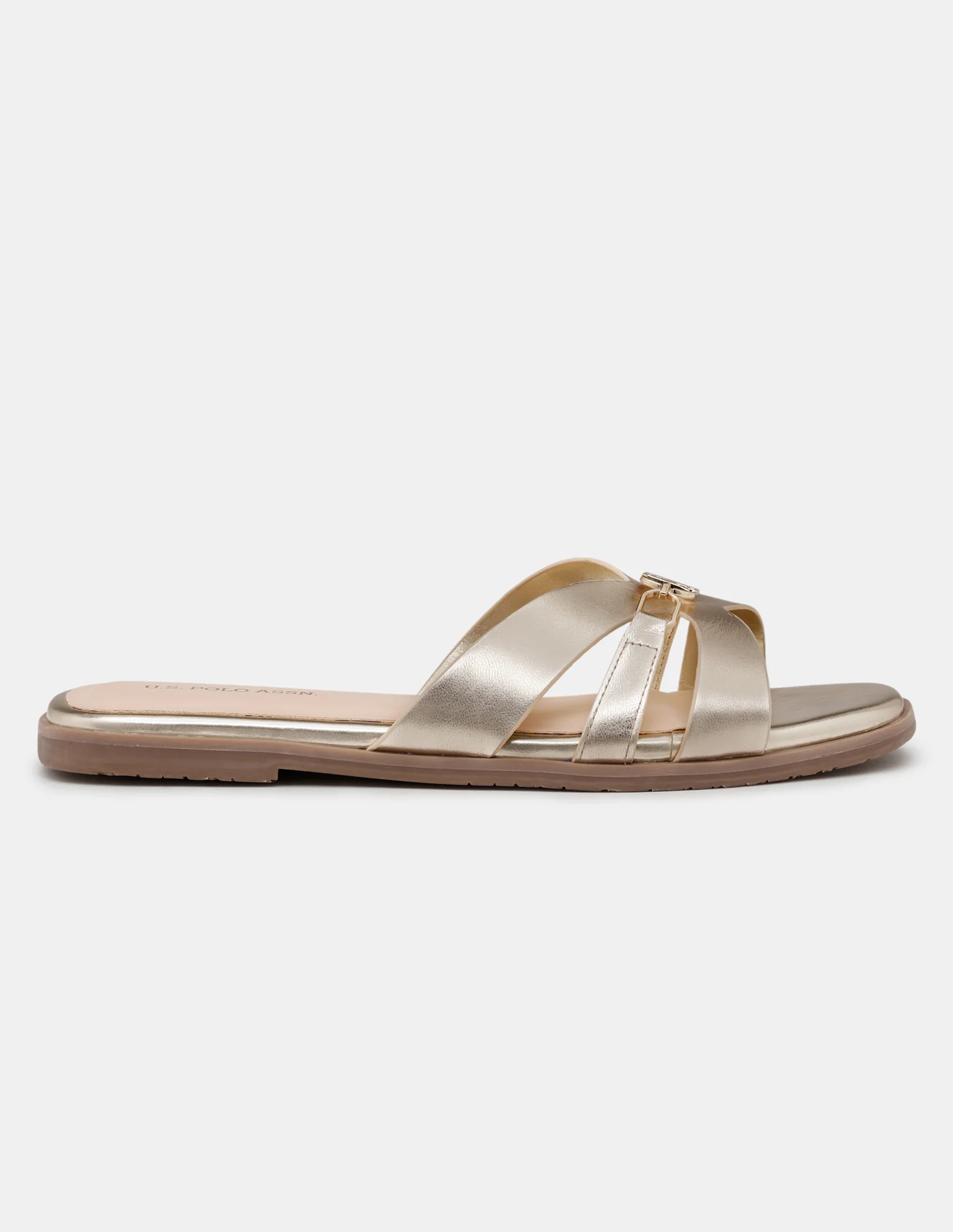 Women Harin Logo Accent Vamp Strap Sandals - Image 6