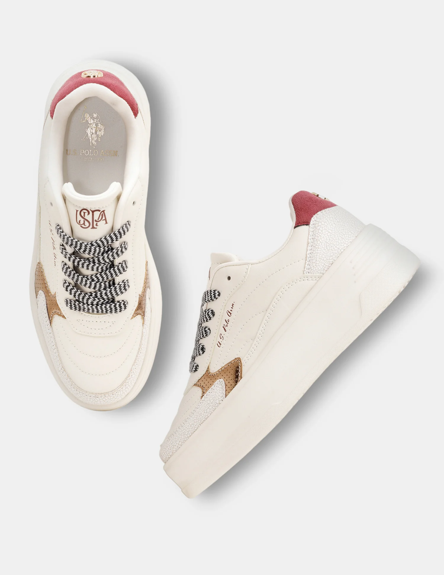 Women Kairis Contrast Lace Ups Sneakers - Image 2