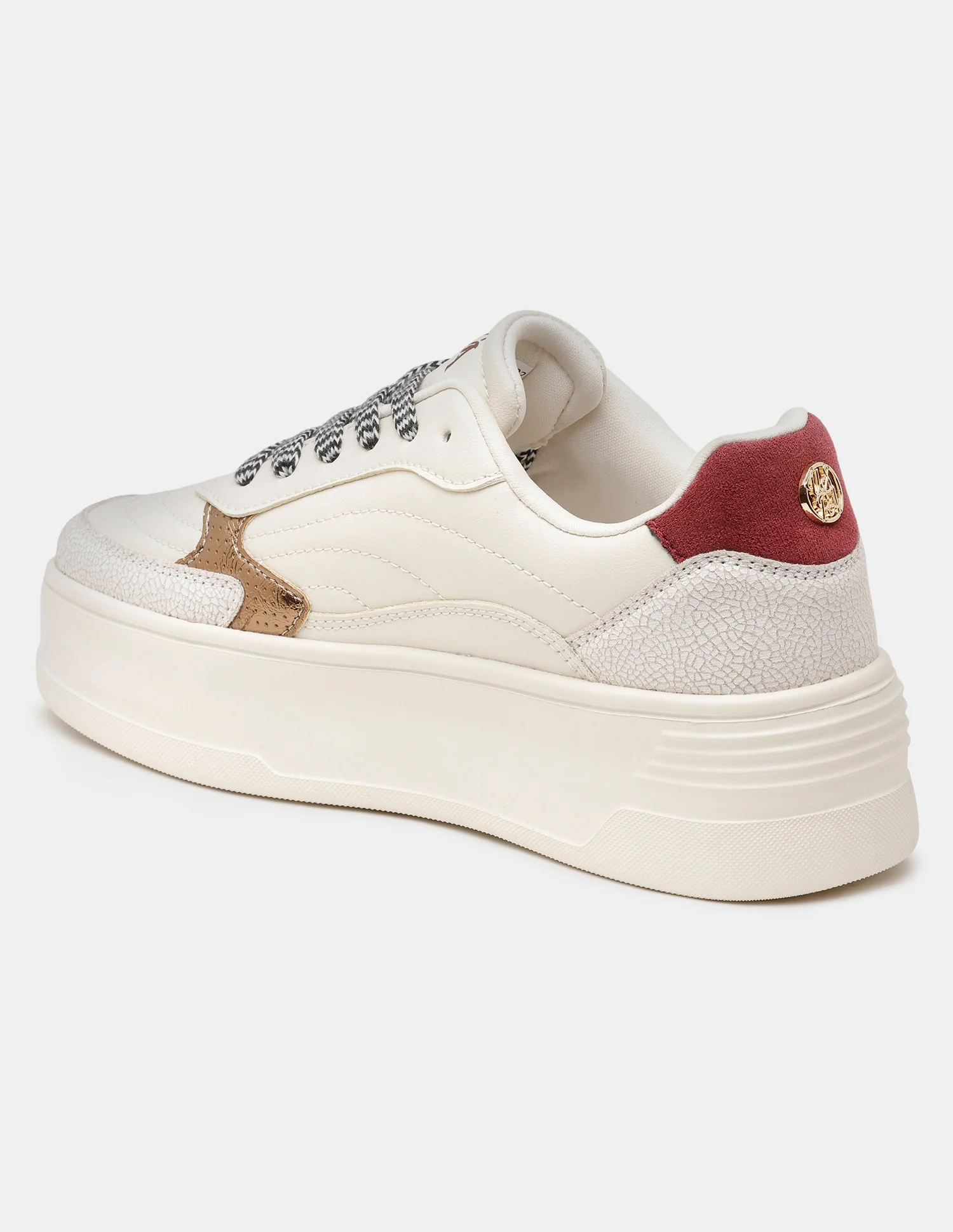 Women Kairis Contrast Lace Ups Sneakers - Image 4